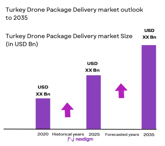 Turkey drone package delivery Market size