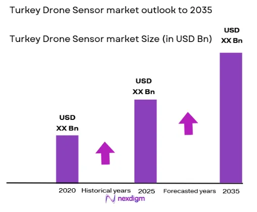 Turkey drone sensor Market size