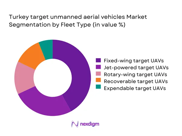 Turkey target unmanned aerial vehicles Market Segmentation by Fleet Type