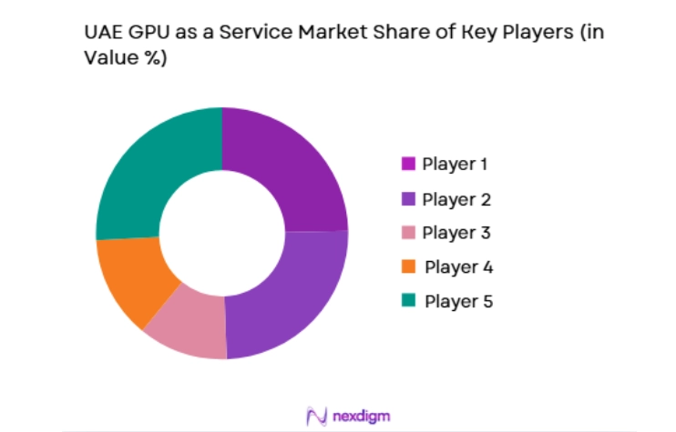 UAE GPU as a Service Market key players