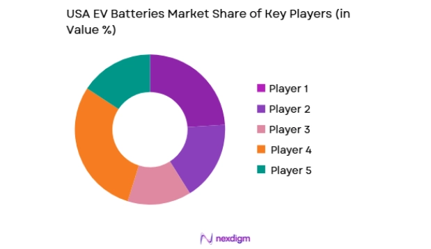 USA EV Batteries Market key players