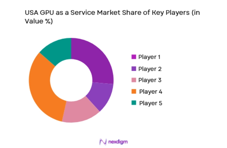 USA GPU as a Service Market key players