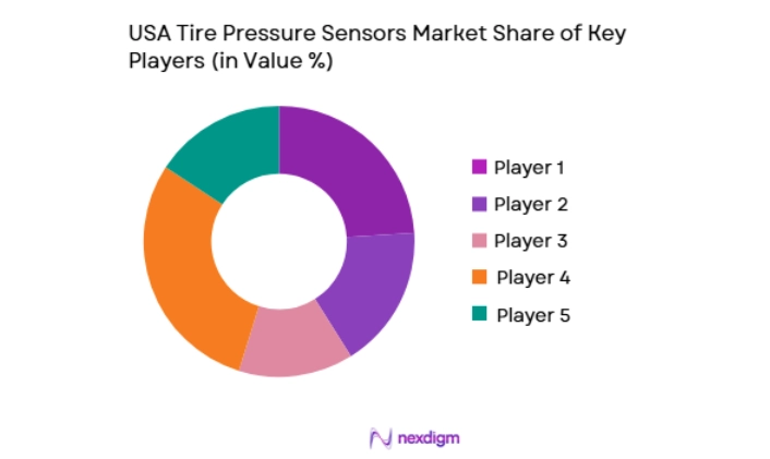 USA Tire Pressure Sensors Market key players