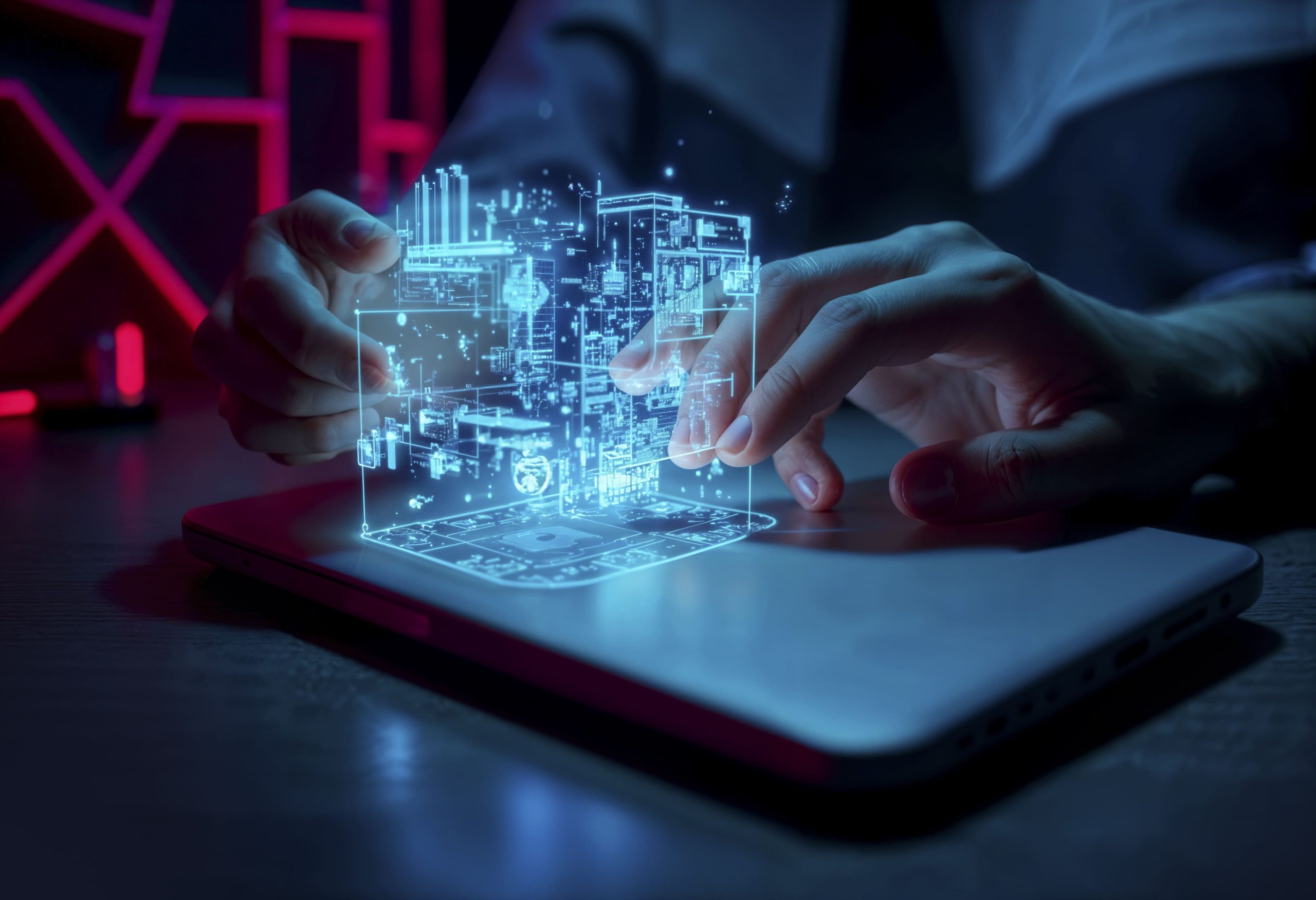 France AI Infrastructure Market Outlook to 2035 ai-powered-device-concept-1-scaled