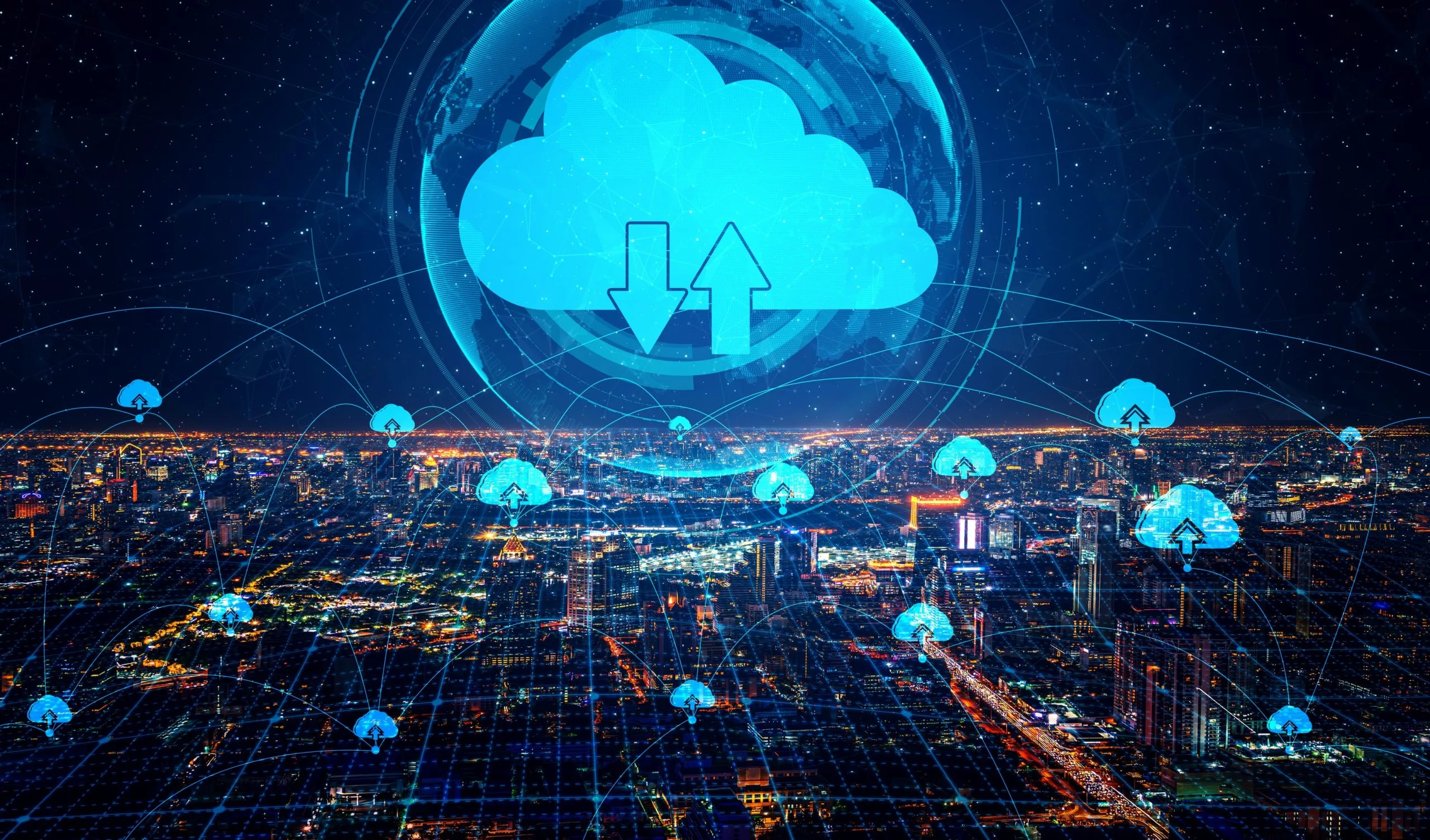 Malaysia Cloud Infrastructure Market Outlook to 2035 cloud-computing-technology-online-data-storage-business-network-concept-1-scaled