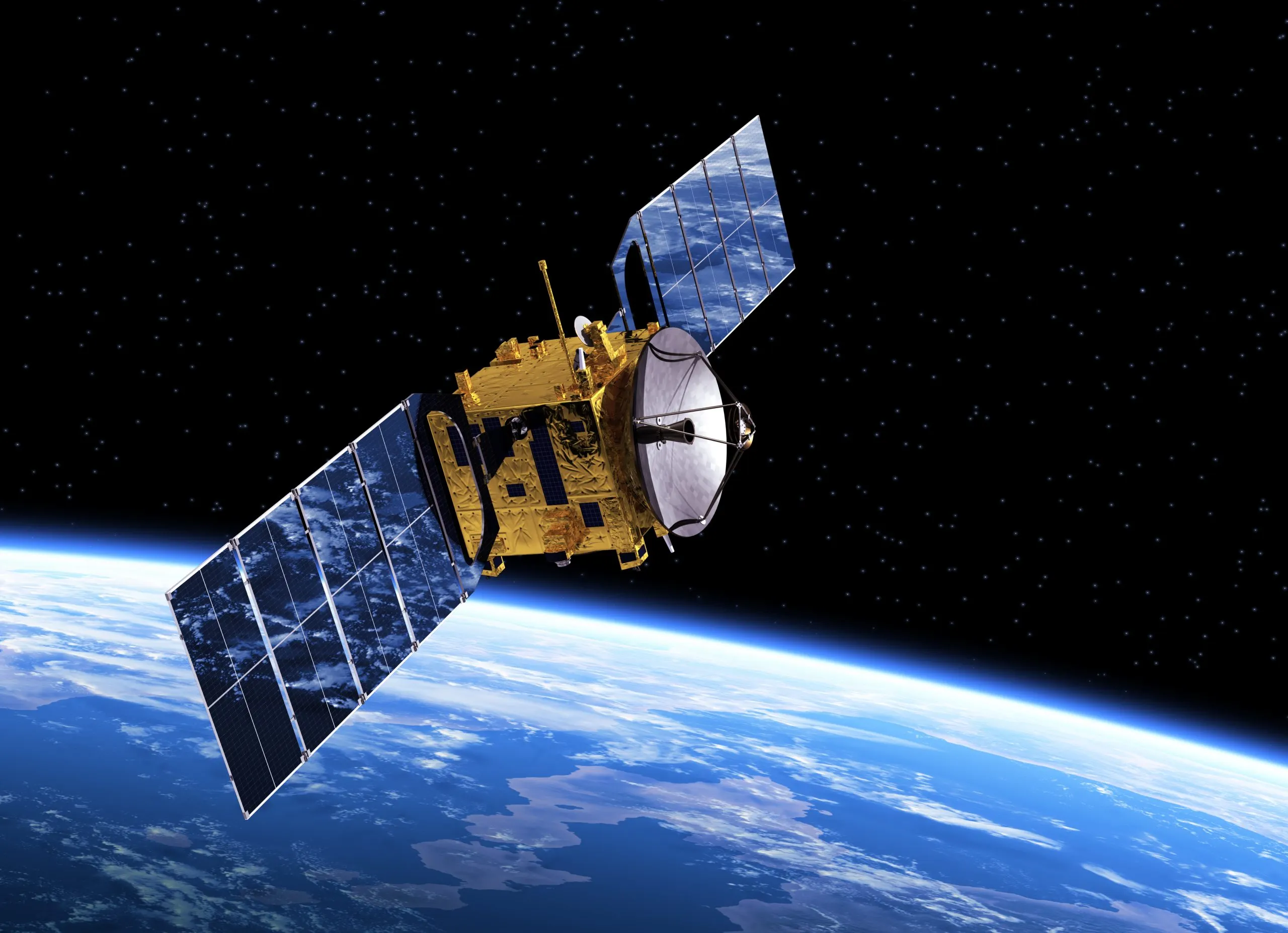 Israel Sea-Based C4ISR Market Outlook 2035 communication-satellite-orbiting-earth-1-1-scaled
