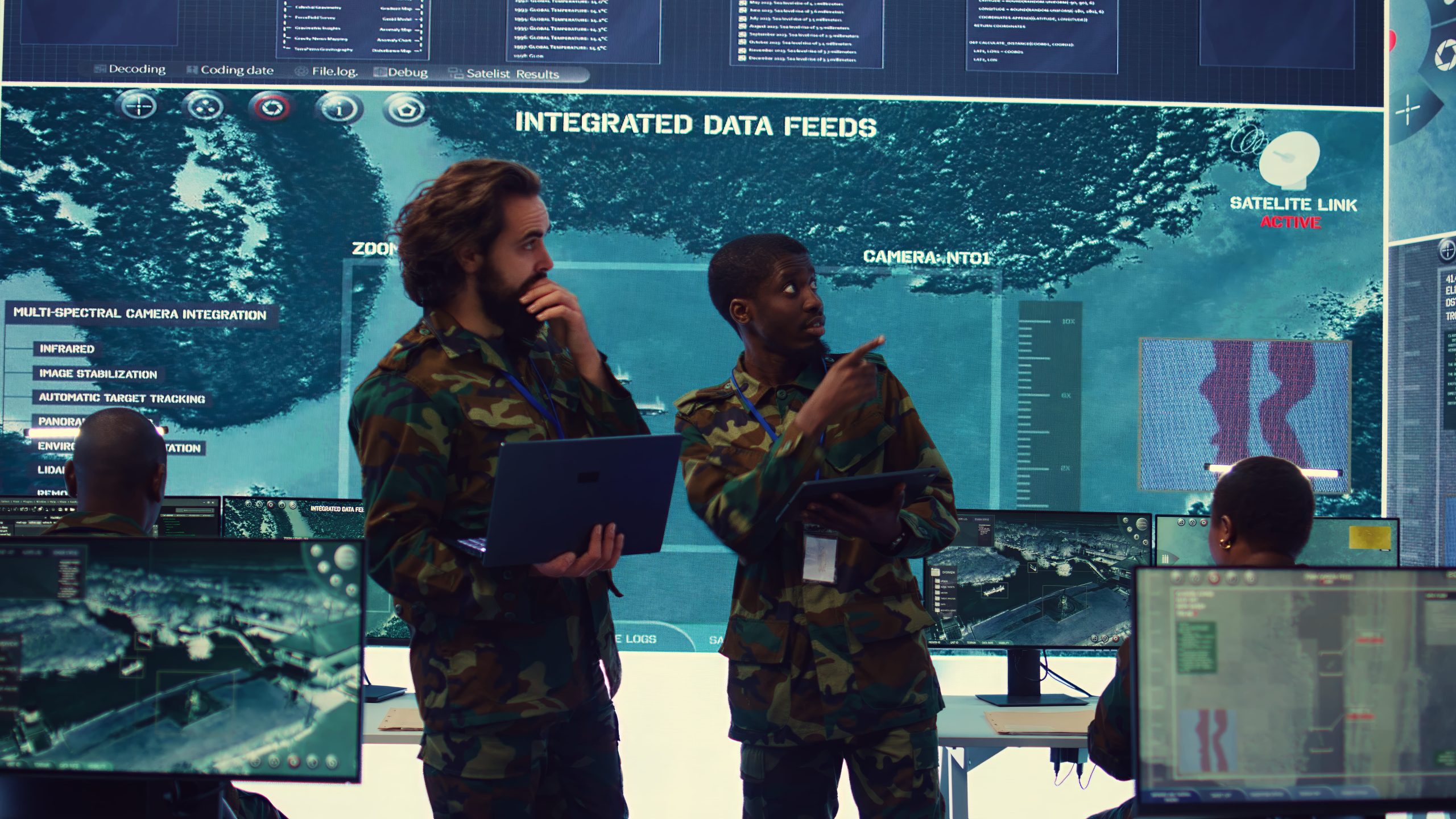 Australia naval combat weapons Market outlook to 2035 diverse-team-infantry-unit-leader-commander-gather-intelligence-1-scaled