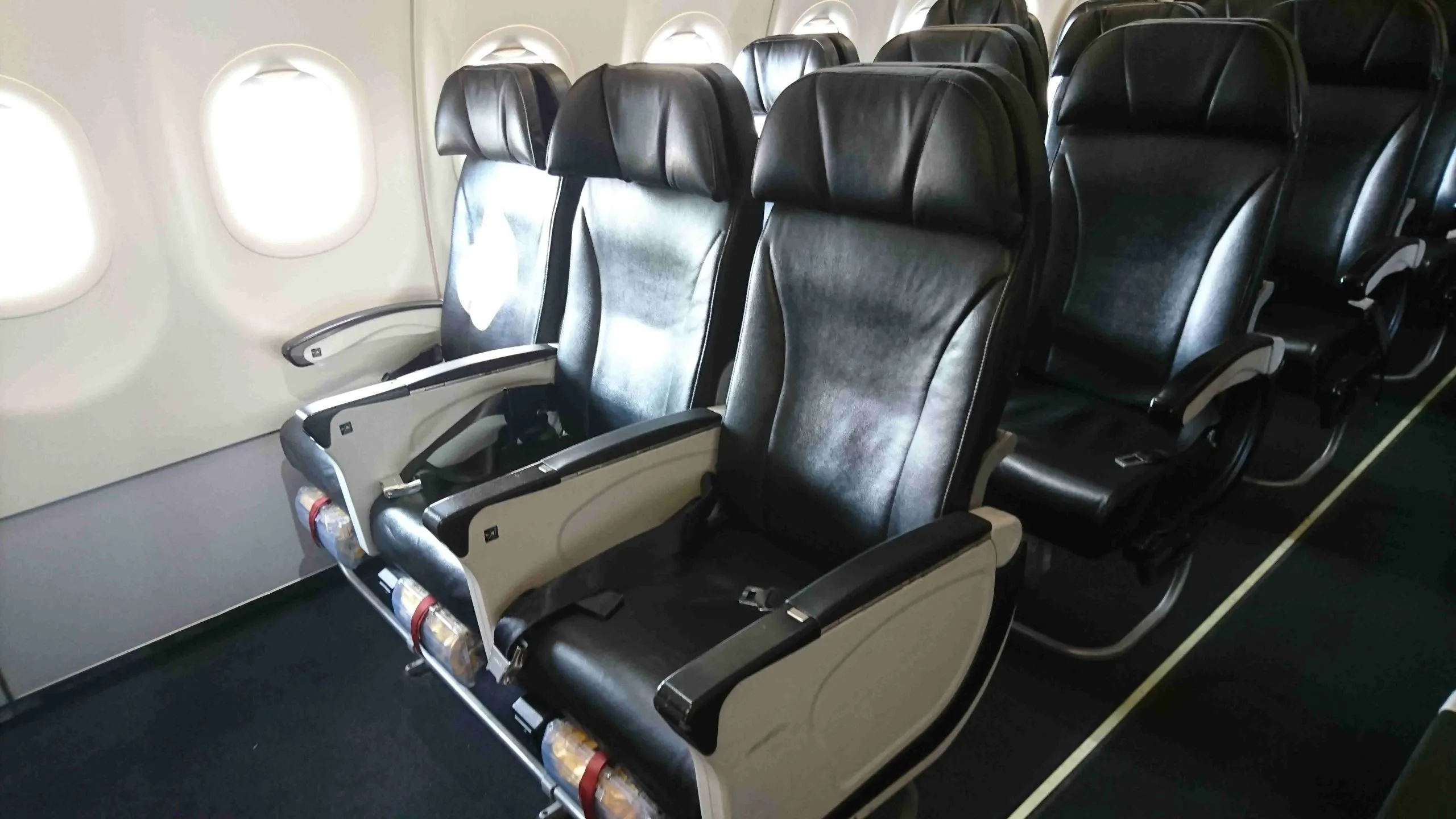 UAE Crashworthy Aircraft Seats Market outlook 2035 empty-black-seats-airplane_compressed-scaled