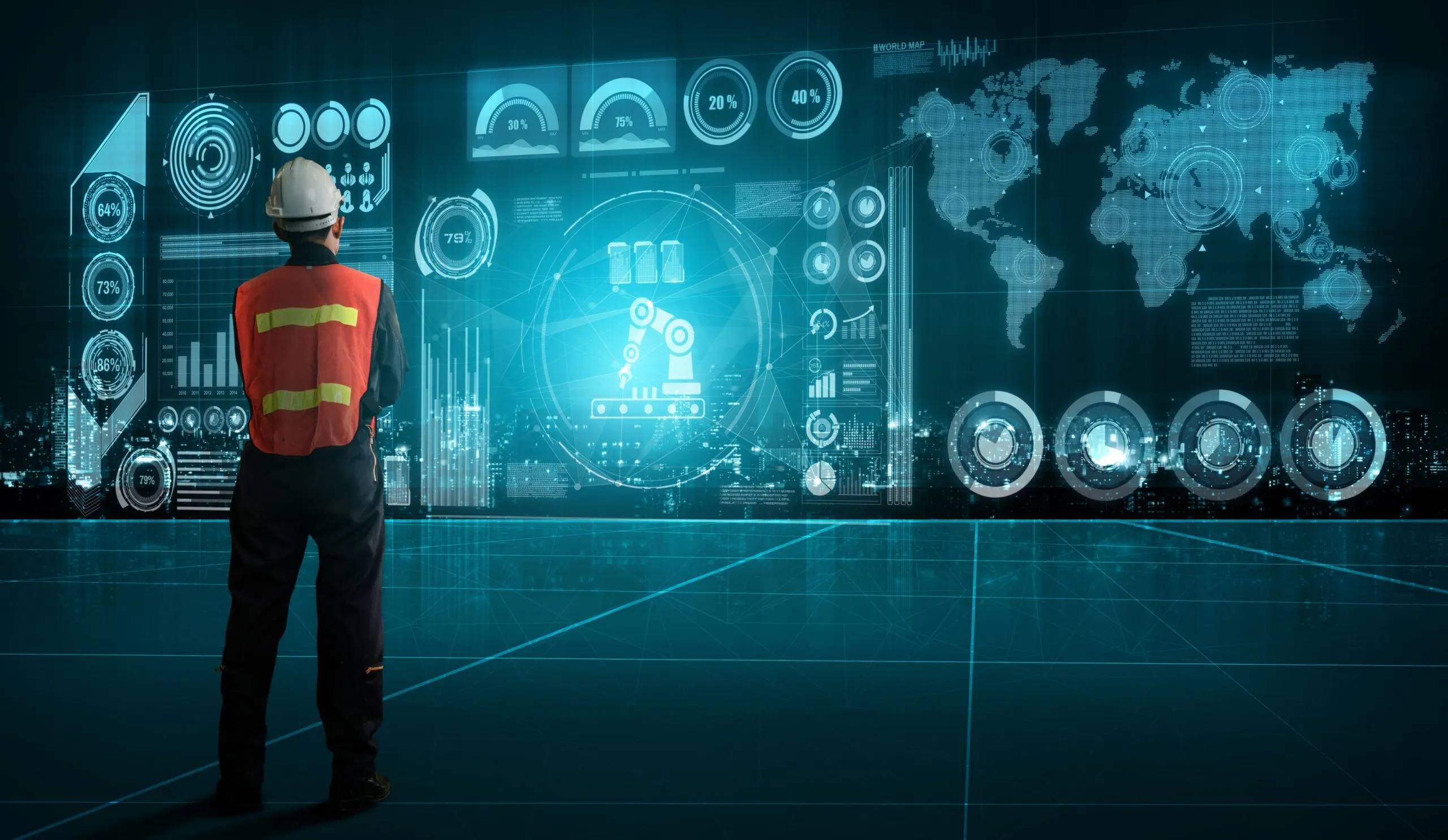 India situational awareness systems Market outlook to 2035 engineering-technology-industry-4-0-smart-factory-concept-scaled