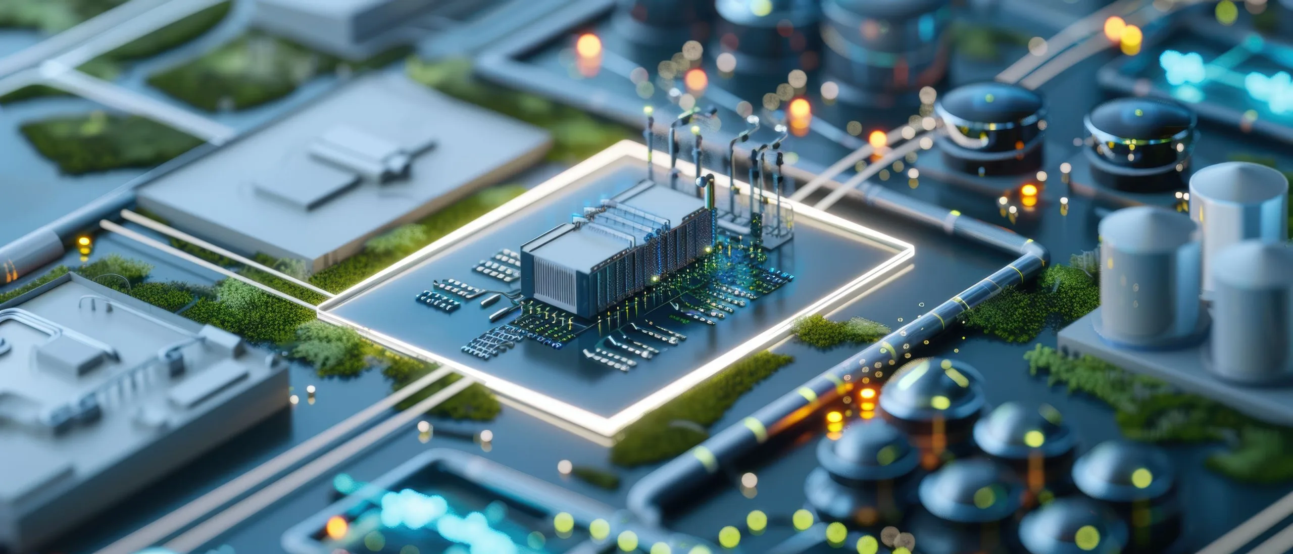 India Semiconductor Infrastructure Market Outlook to 2035 futuristic-smart-grid-system-with-integrated-water-treatment-efficiency-sustainability-1-scaled