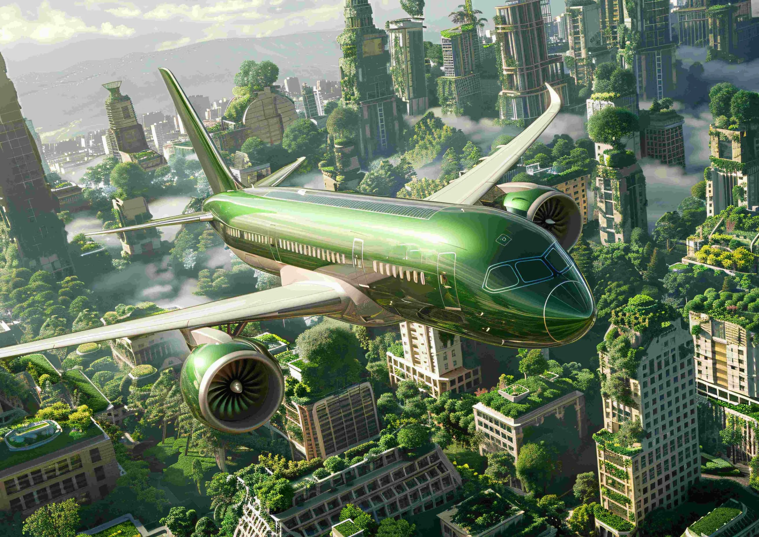 UAE Zero Emission Aircraft Market outlook 2035 green-plane-ecofriendly-environment_compressed-scaled