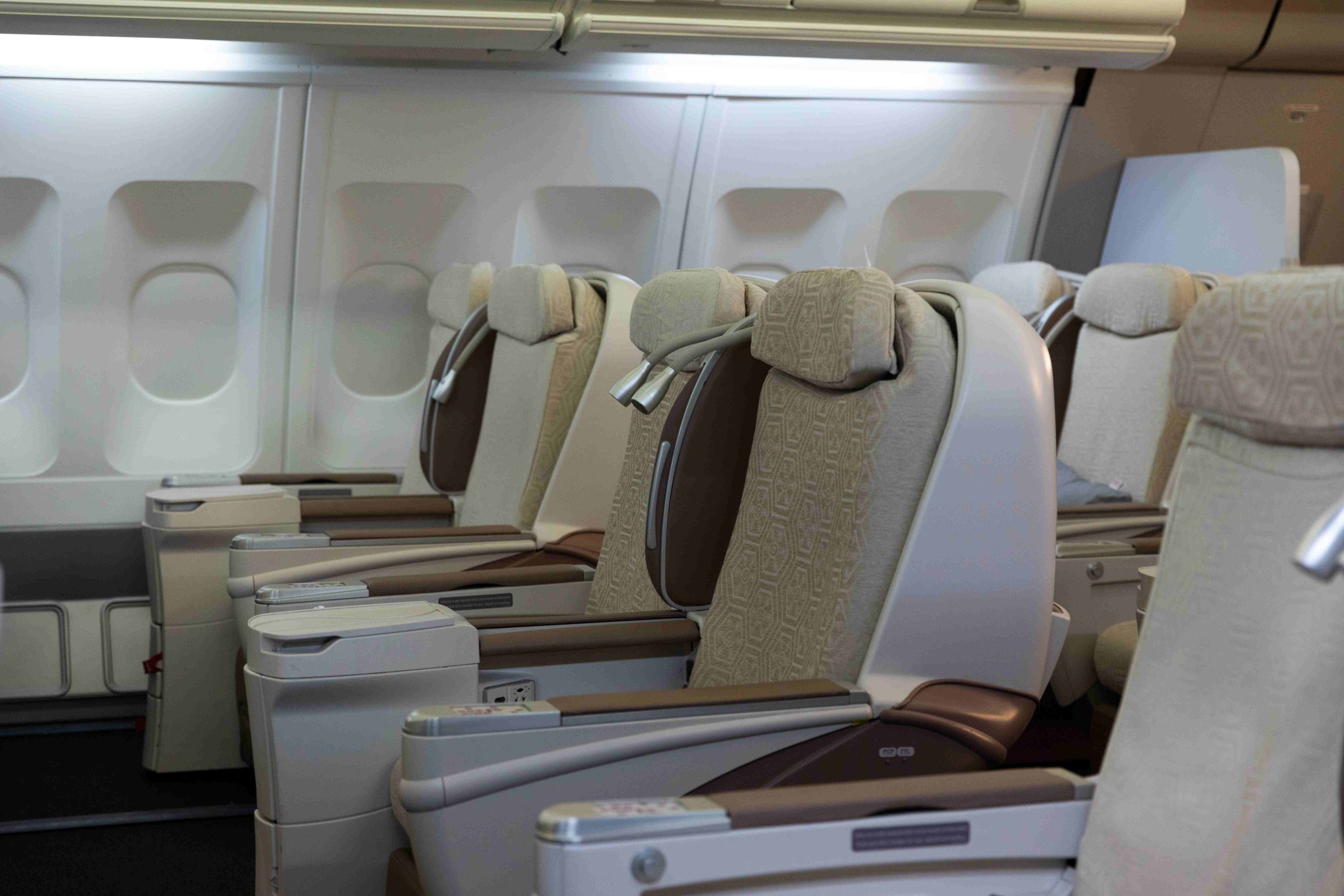 Singapore Crashworthy Aircraft Seats Market outlook 2035 high-angle-view-empty-seats-airplane_compressed-scaled