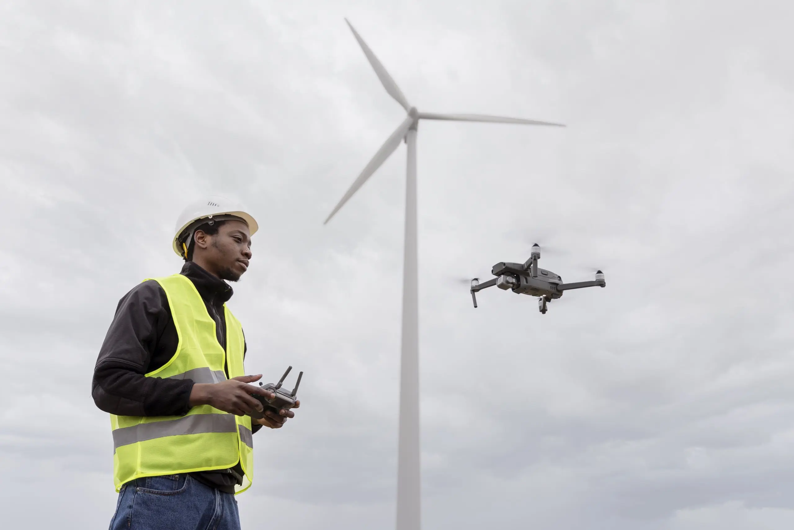 KSA Fuel Cell UAV Market Outlook 2035 medium-shot-man-engineer-controlling-drone-1-scaled