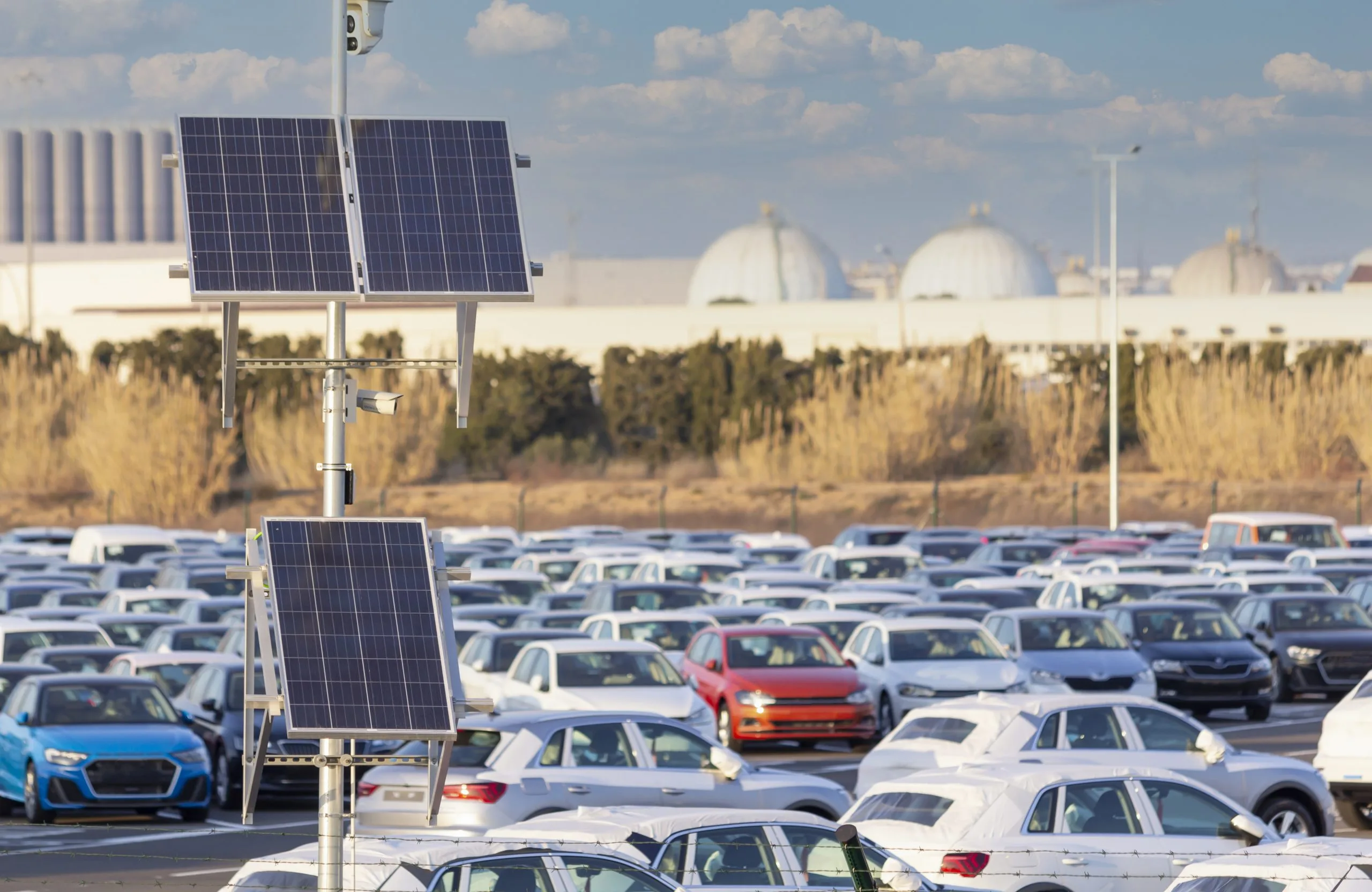 USA Vehicle-to-Grid (V2G) Technology Market Outlook 2030 new-cars-sale-parking-scaled