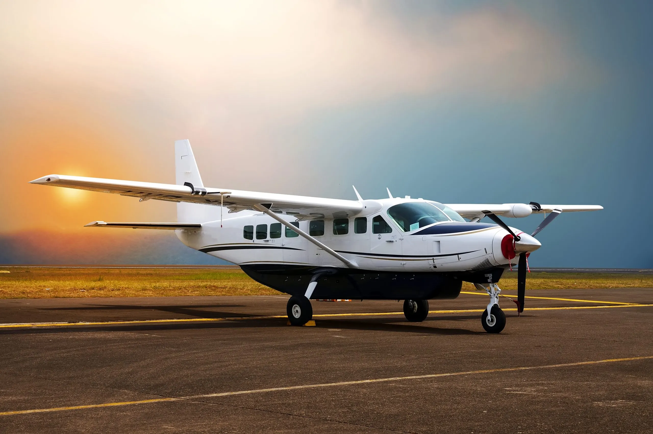 Singapore Light Sport Aircraft Market Outlook 2035 propeller-airplane-parking-airport-scaled