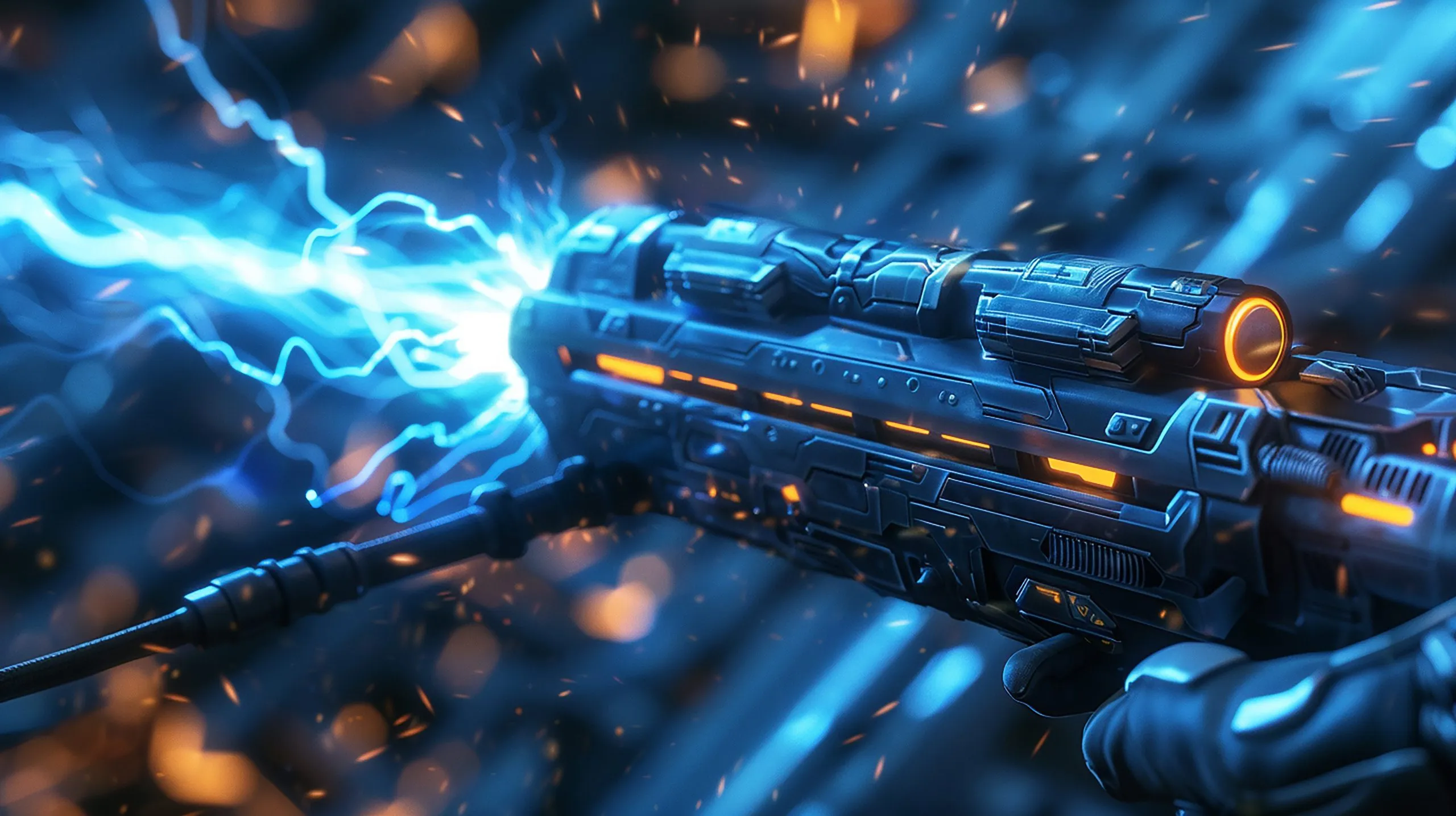 US conducted energy weapons Market outlook 2035 pulsar-power-futuristic-energy-weapon-charging-with-crackling-energy-scaled