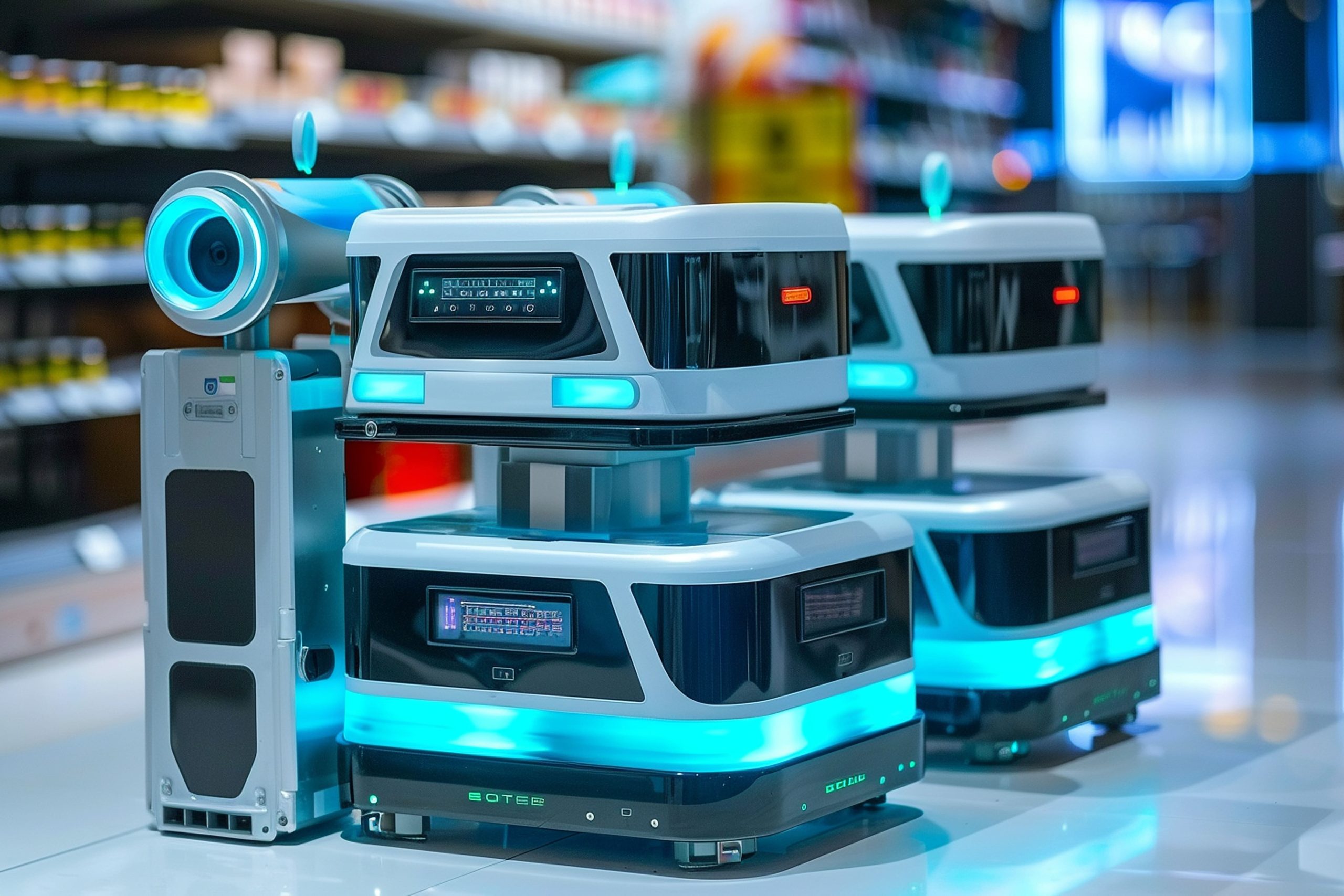 UAE Autoantibody Panels Market Outlook 2030 robots-stacking-shelves-retail-store-1-scaled