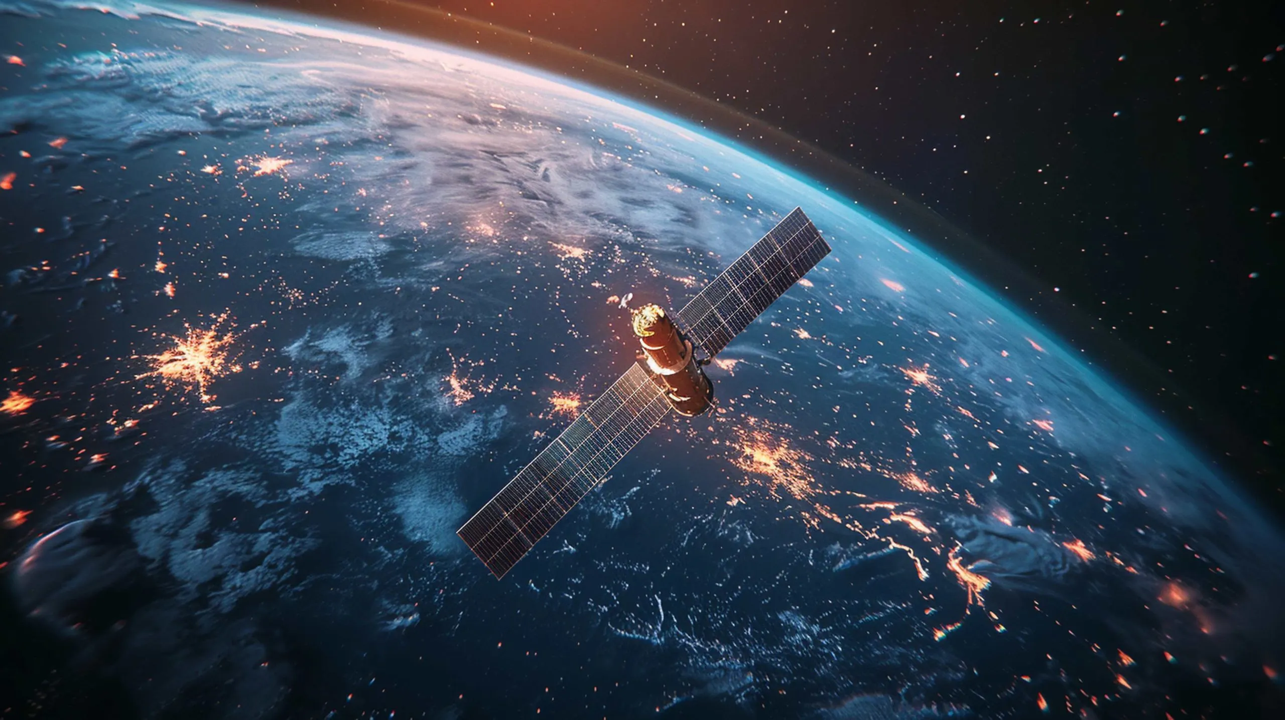 Israel Satellite Manufacturing and Launch Systems Market outlook to 2035 satellite-connectivity-with-earth-background_compressed-scaled