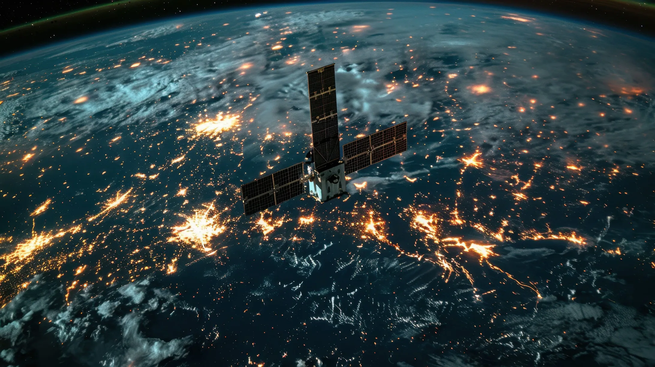 US remote sensing satellites Market outlook 2035 satellite-outer-space-background-planet-earth-satellite-orbit-communicate-with-earth-1