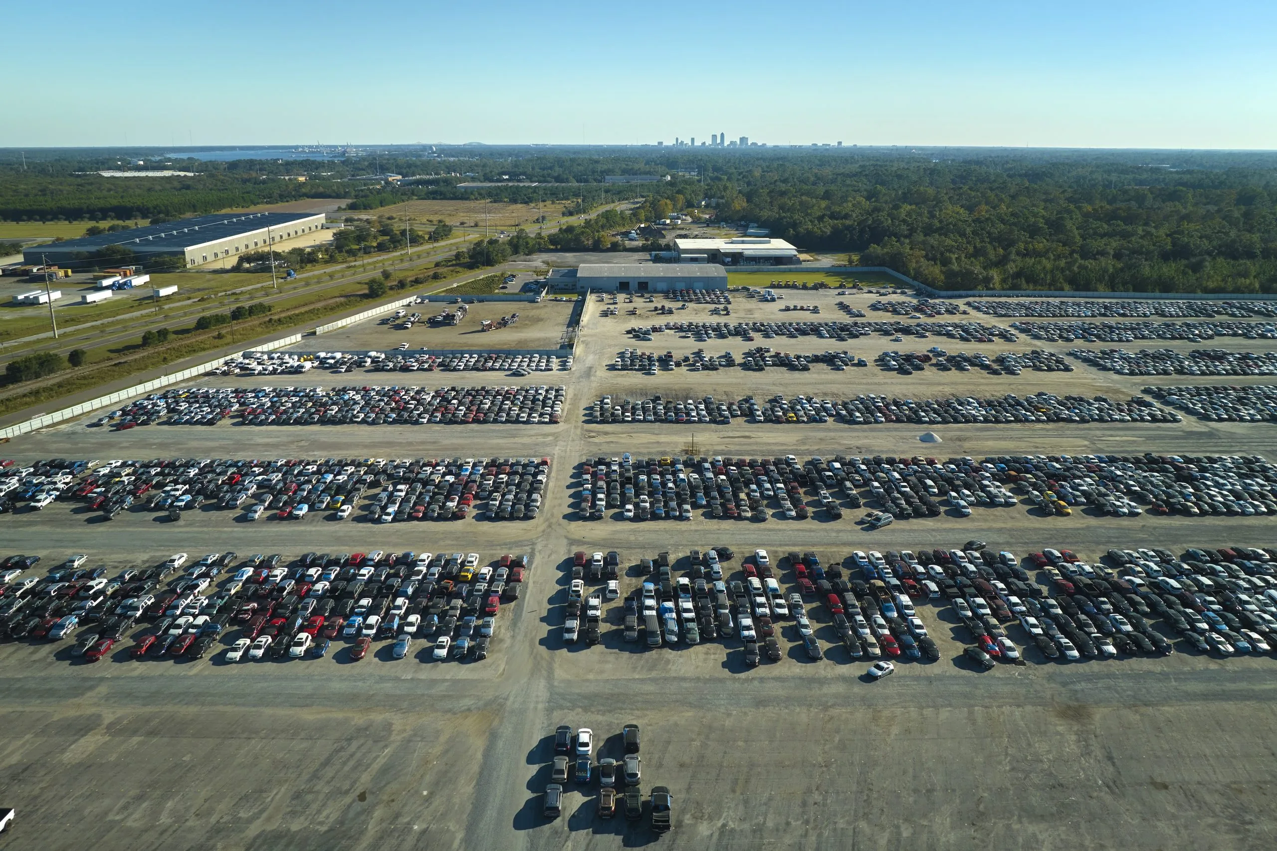 Turkey unmanned ground vehicle Market outlook to 2035 used-damaged-cars-auction-reseller-company-big-parking-lot-ready-resale-services-sales-secondhand-vehicles-rebuilt-salvage-title-scaled