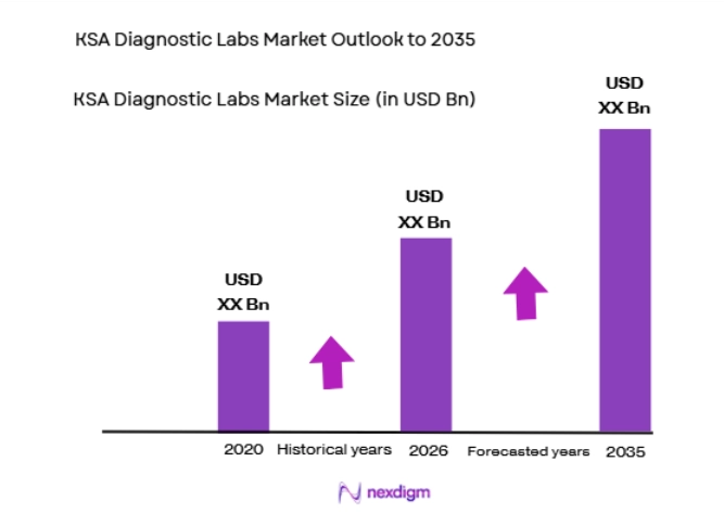 KSA Diagnostic Labs Market size