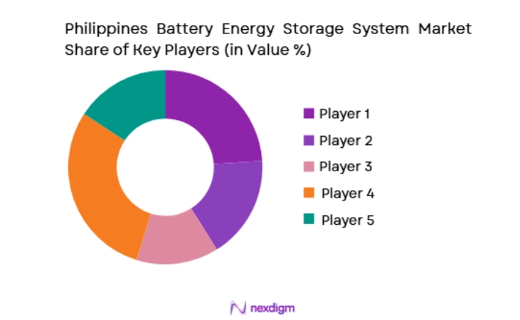 Philippines Battery Energy Storage System Market key players