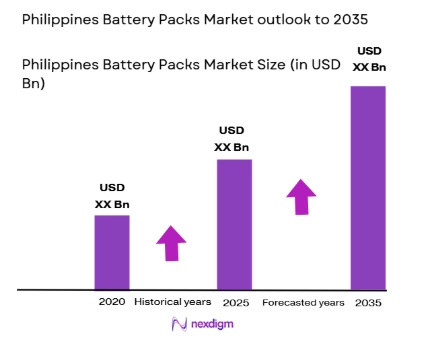 Philippines Battery Packs Market size