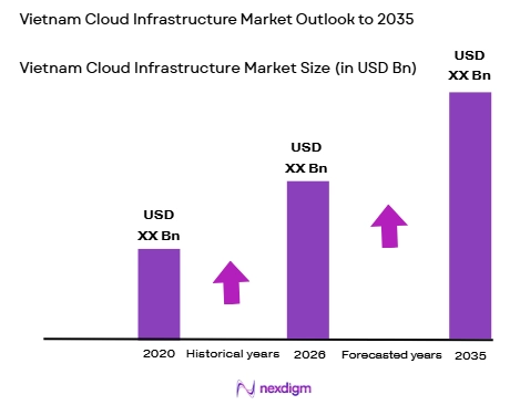 Vietnam Cloud Infrastructure Market size