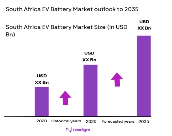 South Africa EV Battery Market size