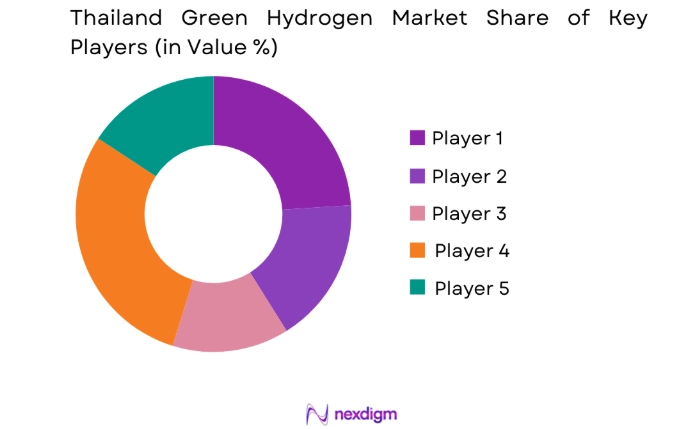 Thailand Green Hydrogen Market key players