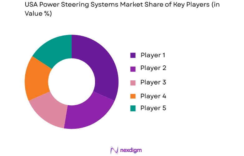 USA Power Steering Systems Market key players