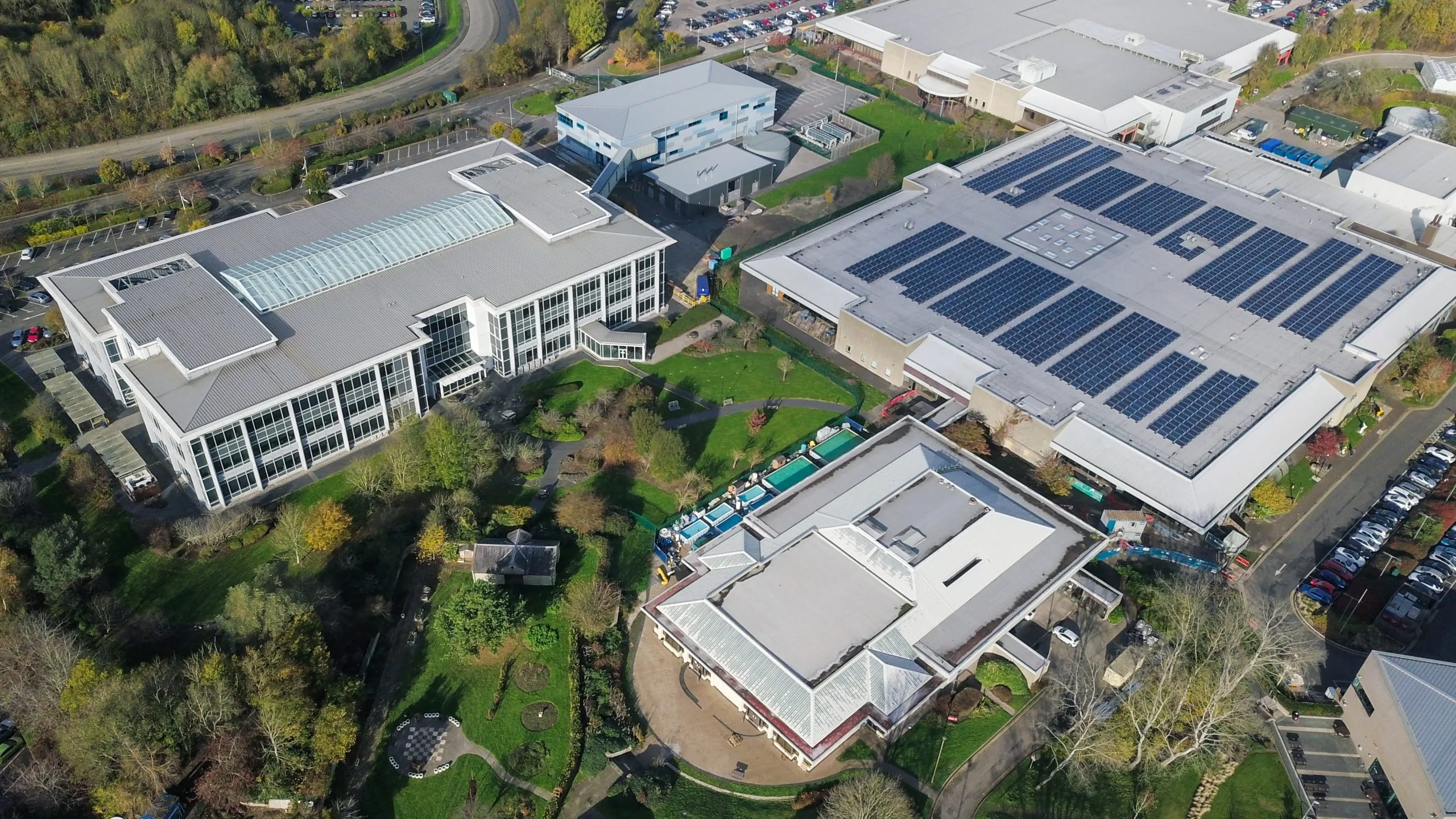 India Solar EPC Market Outlook to 2035 aerial-shot-industrial-buildings-bristol-england-scaled
