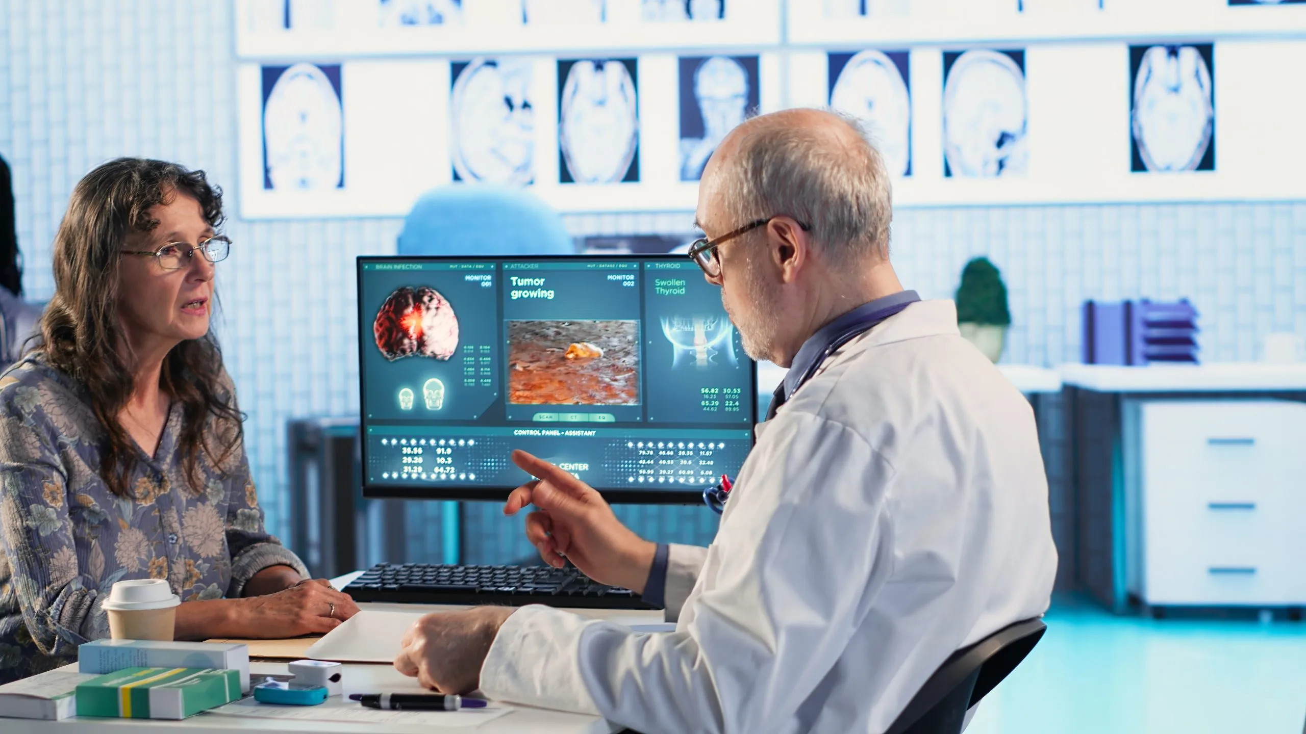 Philippines Real-Time Imaging Systems Market Outlook 2035 african-american-nurse-measures-fever-patient-checkup-offer-assistance-physician-scaled