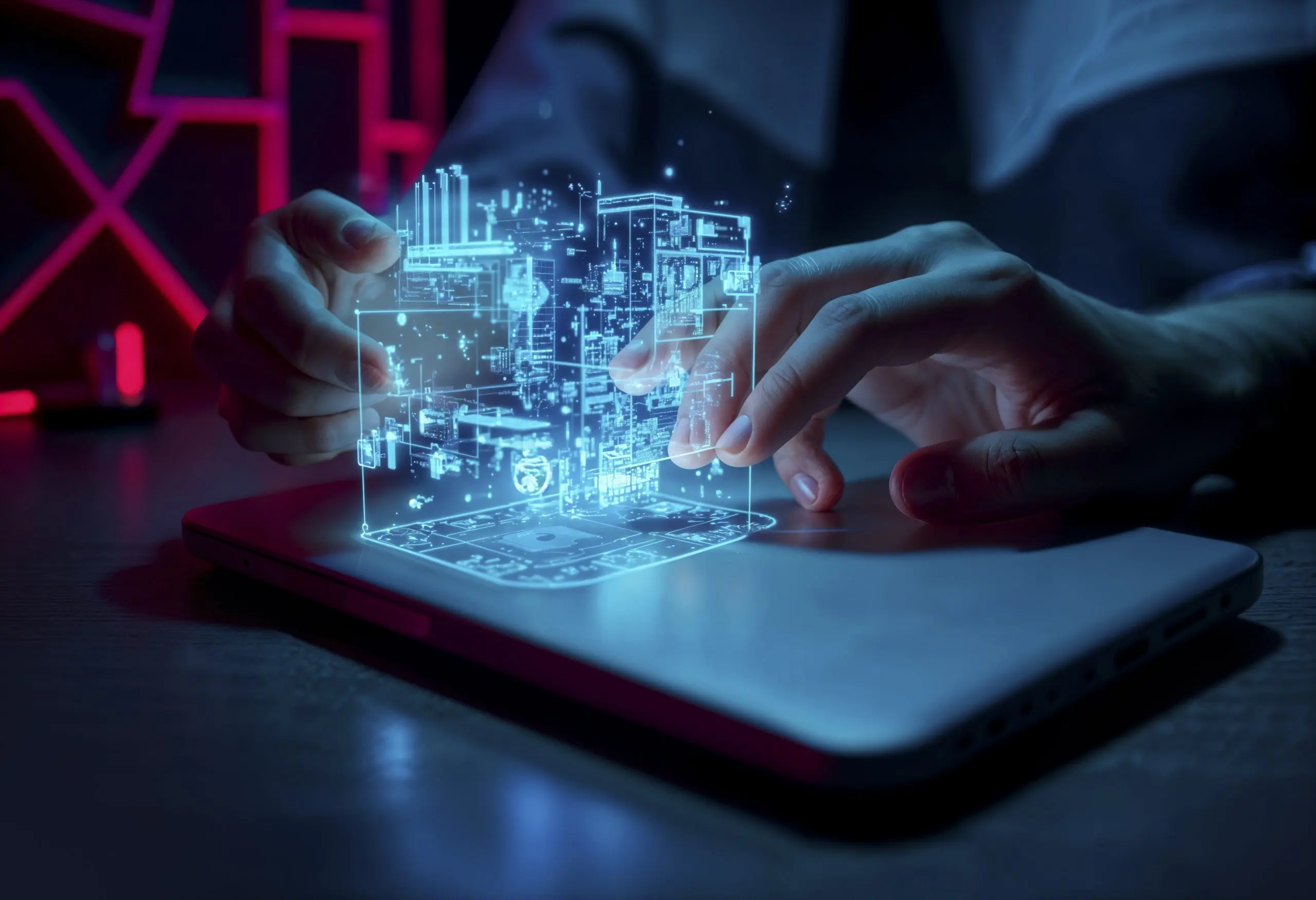 UAE AI Infrastructure Market Outlook 2035 ai-powered-device-concept-scaled