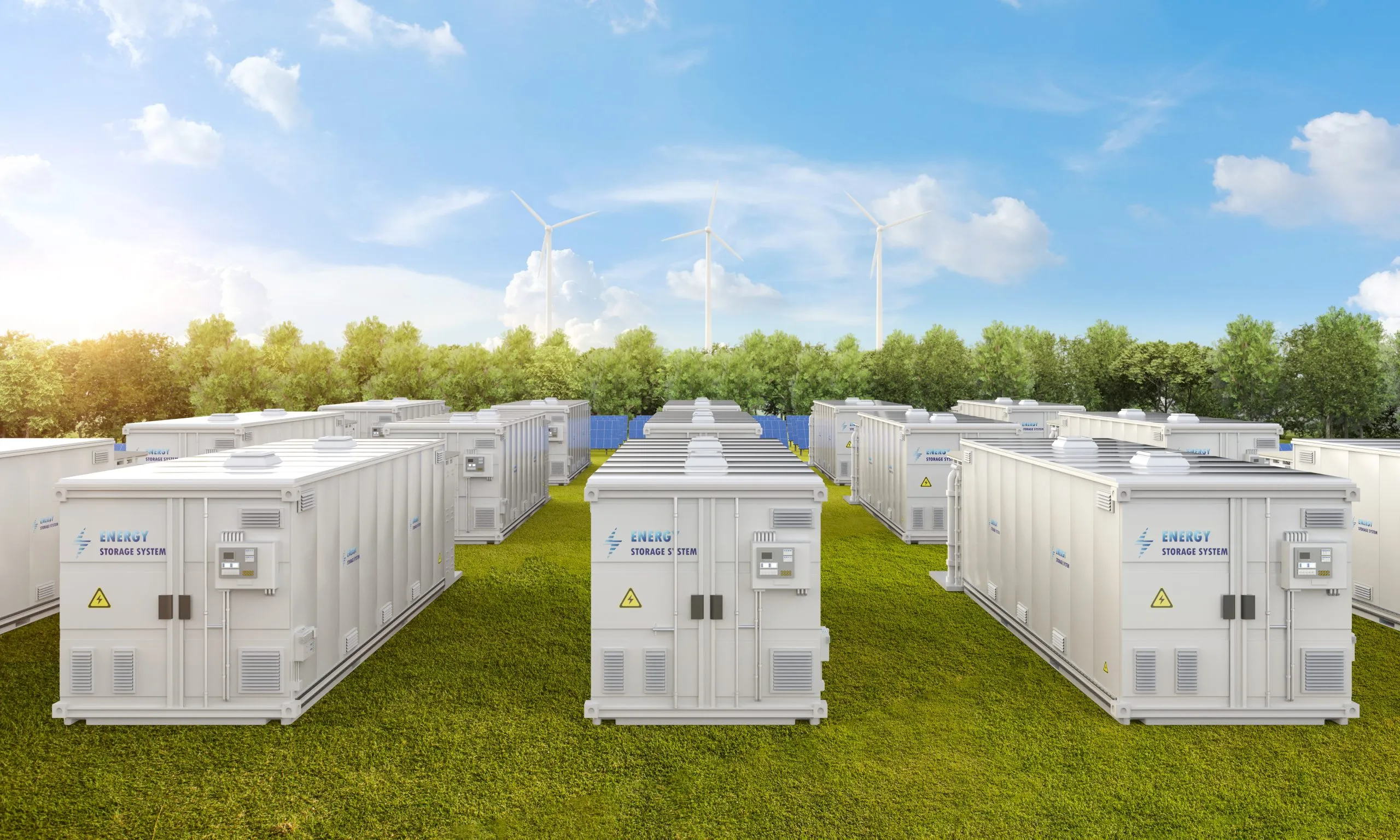 Nigeria Energy Storage Market Outlook to 2035 amount-energy-storage-systems-battery-container-units-with-solar-turbine-farm-1-scaled