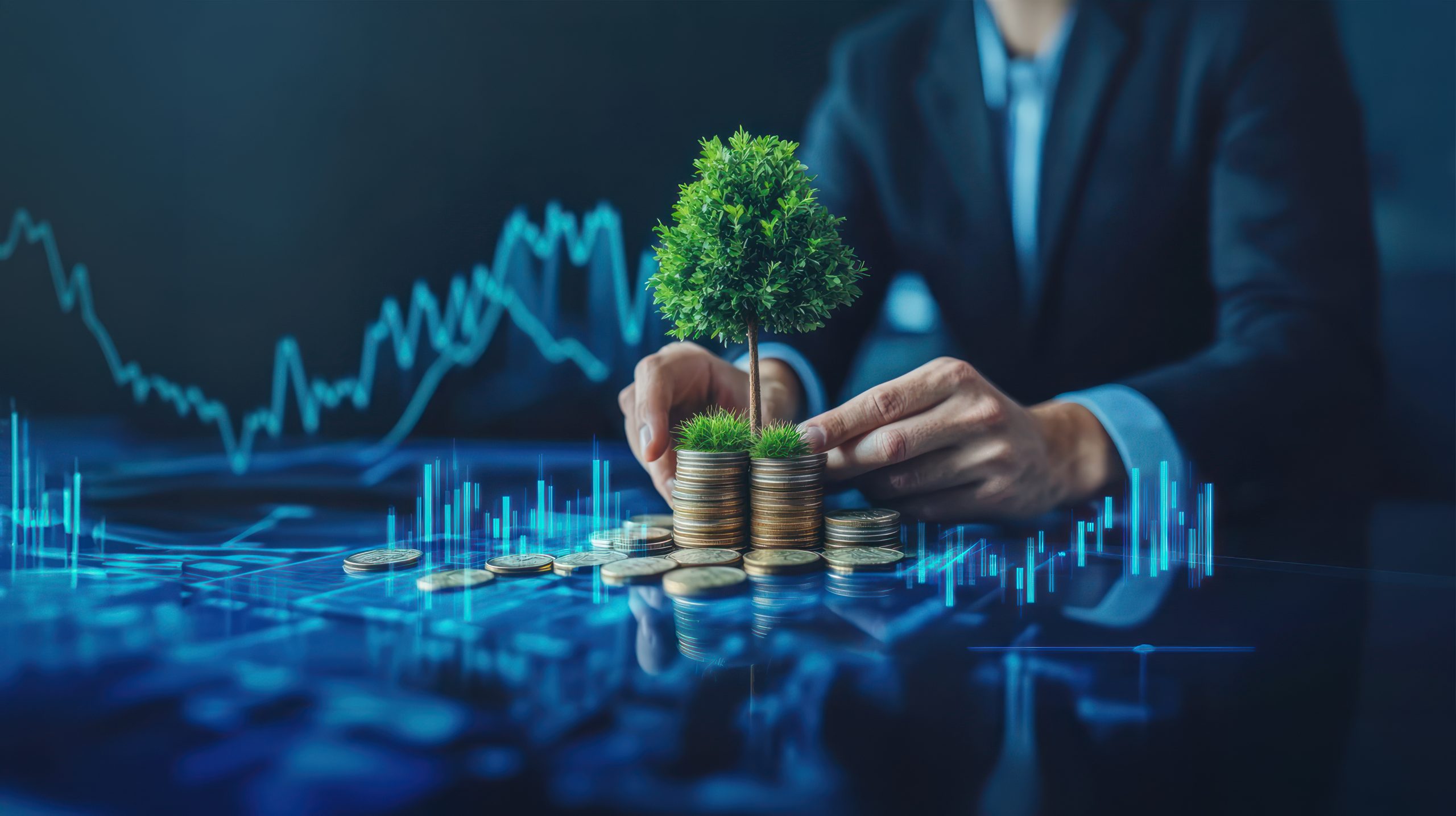 businessman-planting-green-tree-coin-stack-with-stock-market-graph-symbolizing-growth-sustainable-wealth-debt-management-investment-1-scaled