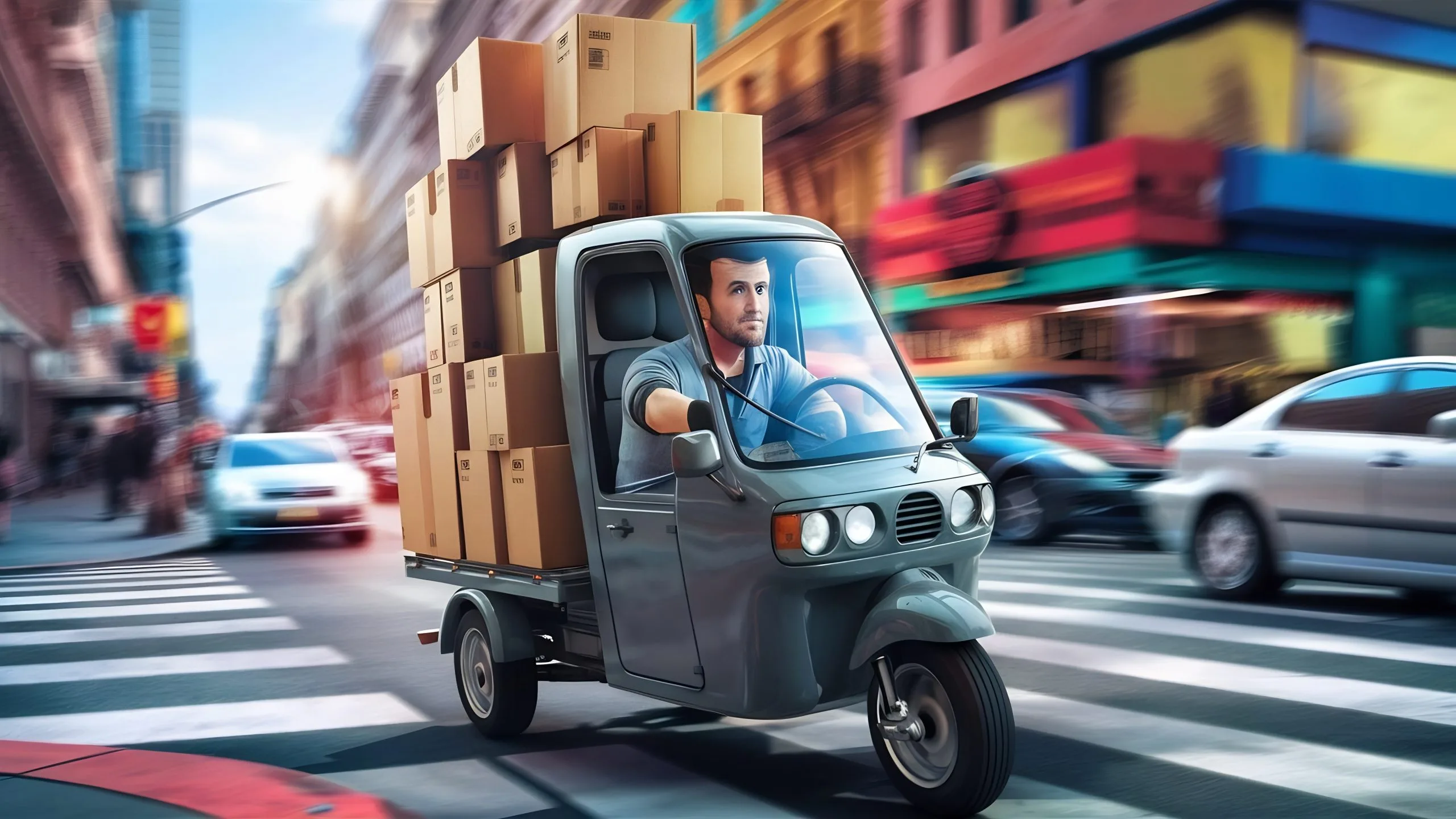 Cargo Three-Wheelers Grow at 12% Driven by E-Commerce and Hyperlocal Delivery Demand cargo-three-wheeler-competitor-trends-scaled