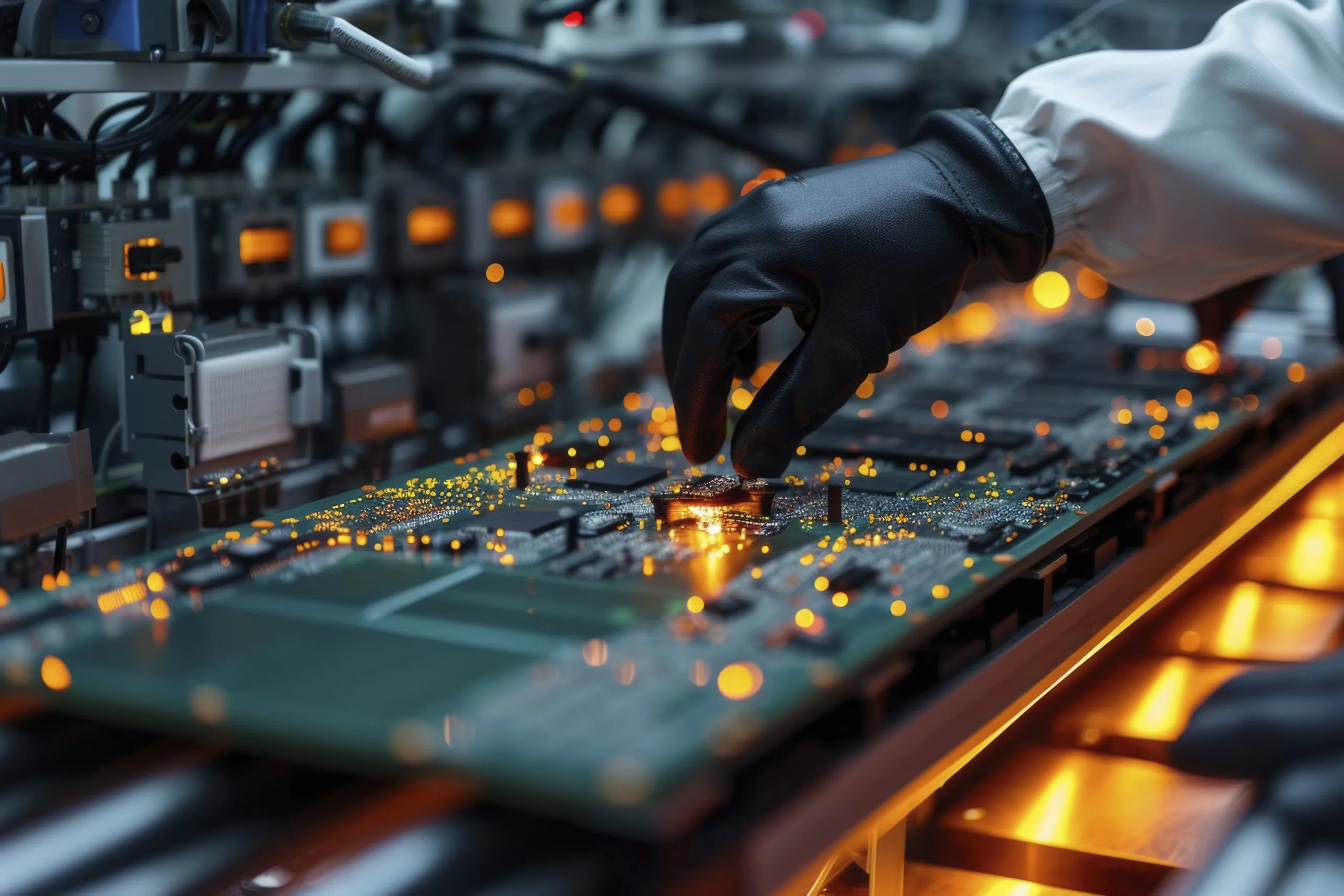 South Korea Semiconductor Manufacturing Market Outlook to 2035 component-installation-quality-control-circuit-board-1-scaled