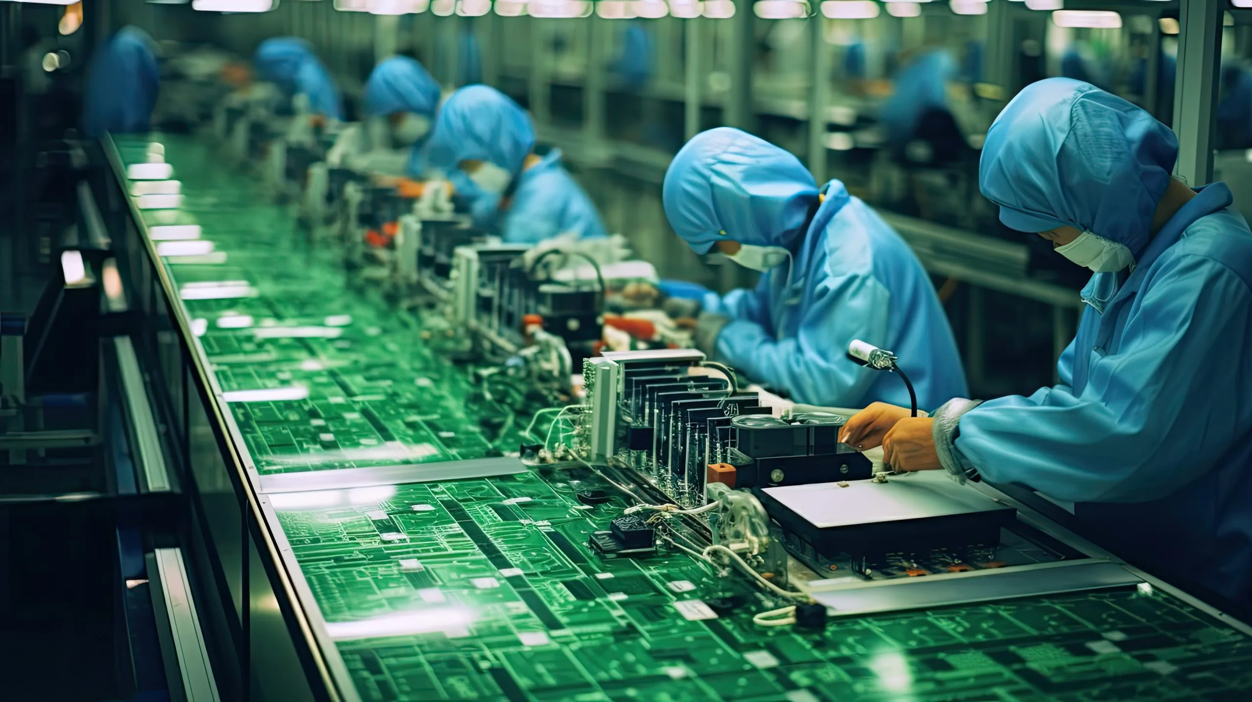 Singapore Semiconductor Manufacturing Market Outlook to 2035 components-manufacture-electronics-factory-scaled