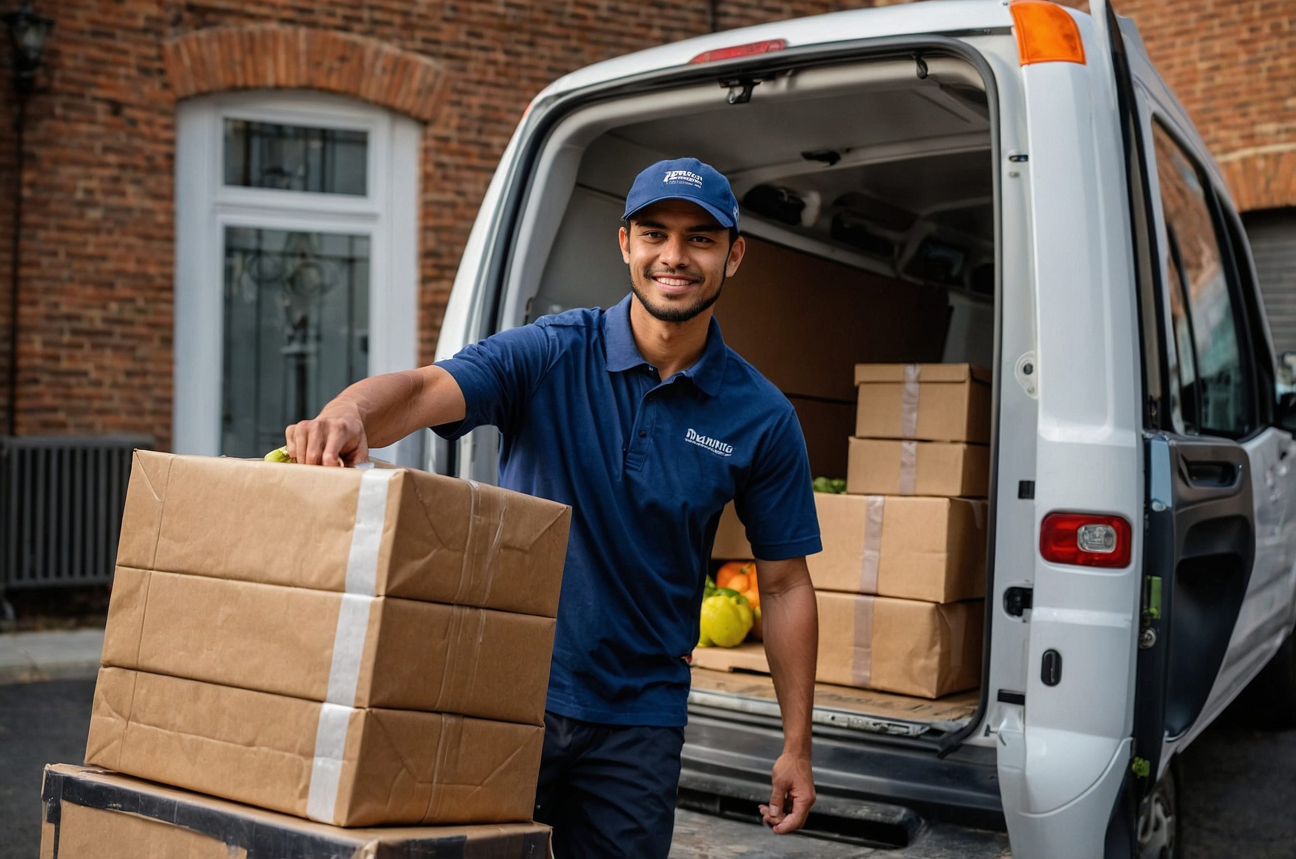 Nigeria CEP Market Outlook to 2035 courier-delivering-food-package-scaled