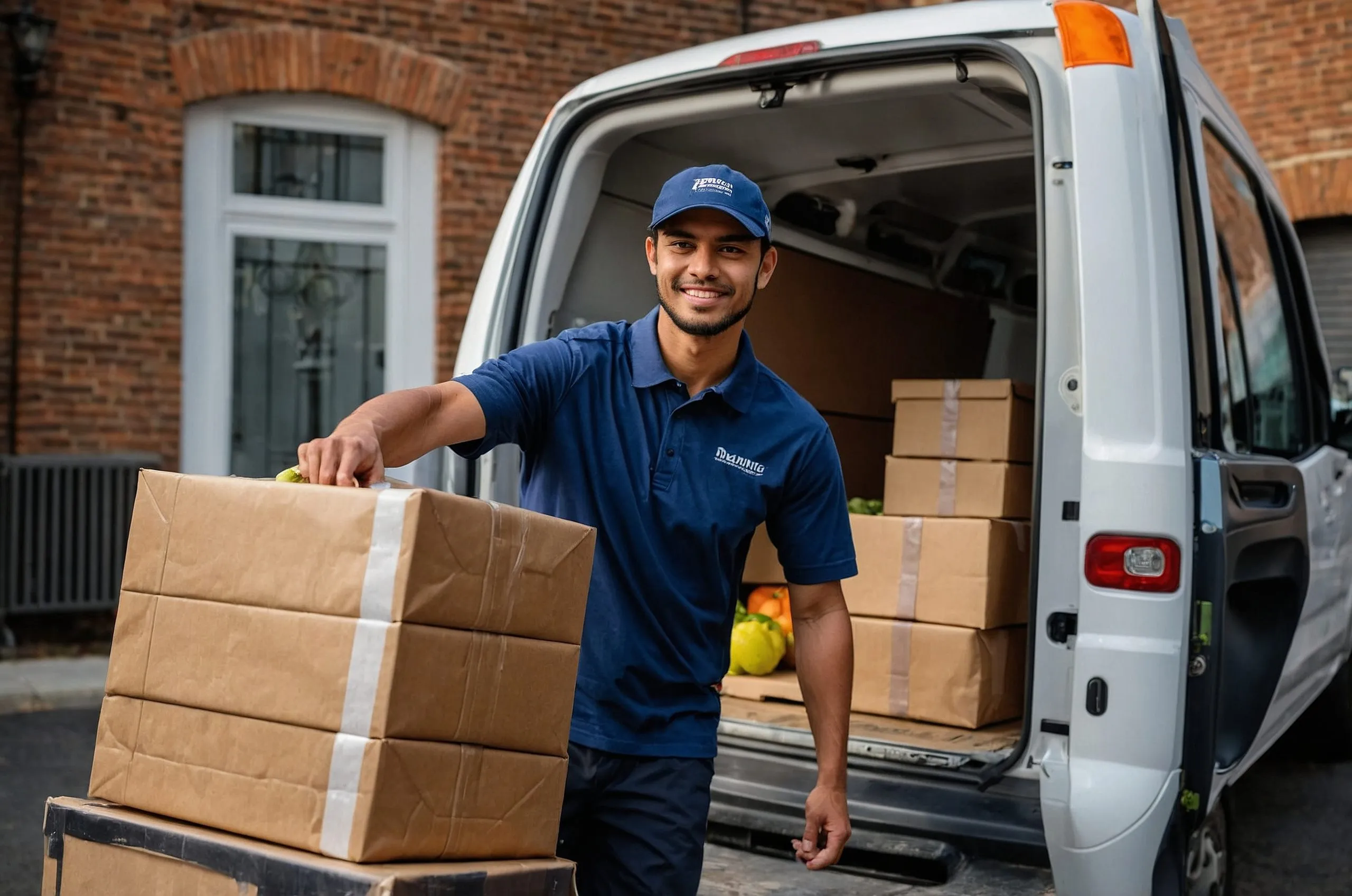 Canada CEP Market Outlook to 2035 courier-delivering-food-package-scaled