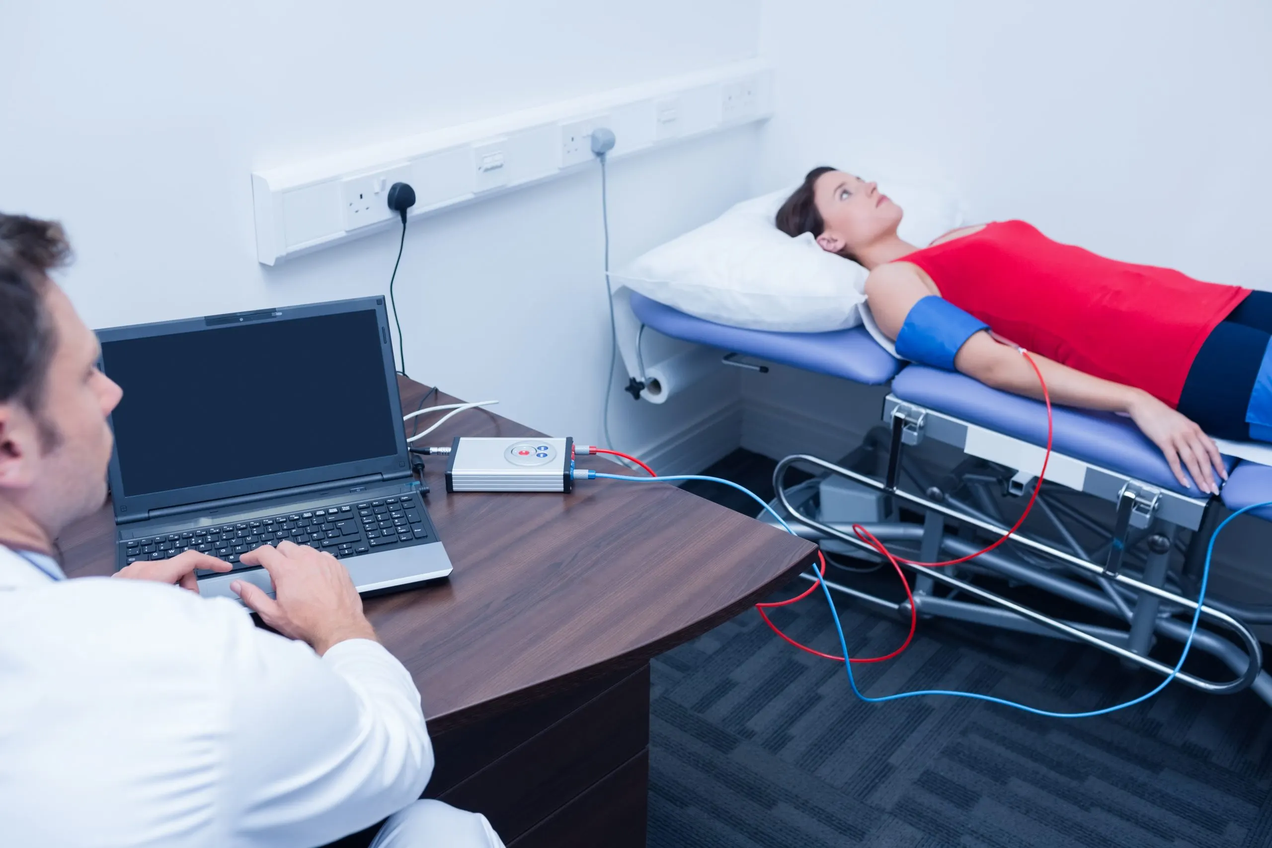 UAE Musculoskeletal Ultrasound Equipment Market Outlook 2035 doctor-checking-blood-pressure-woman-scaled
