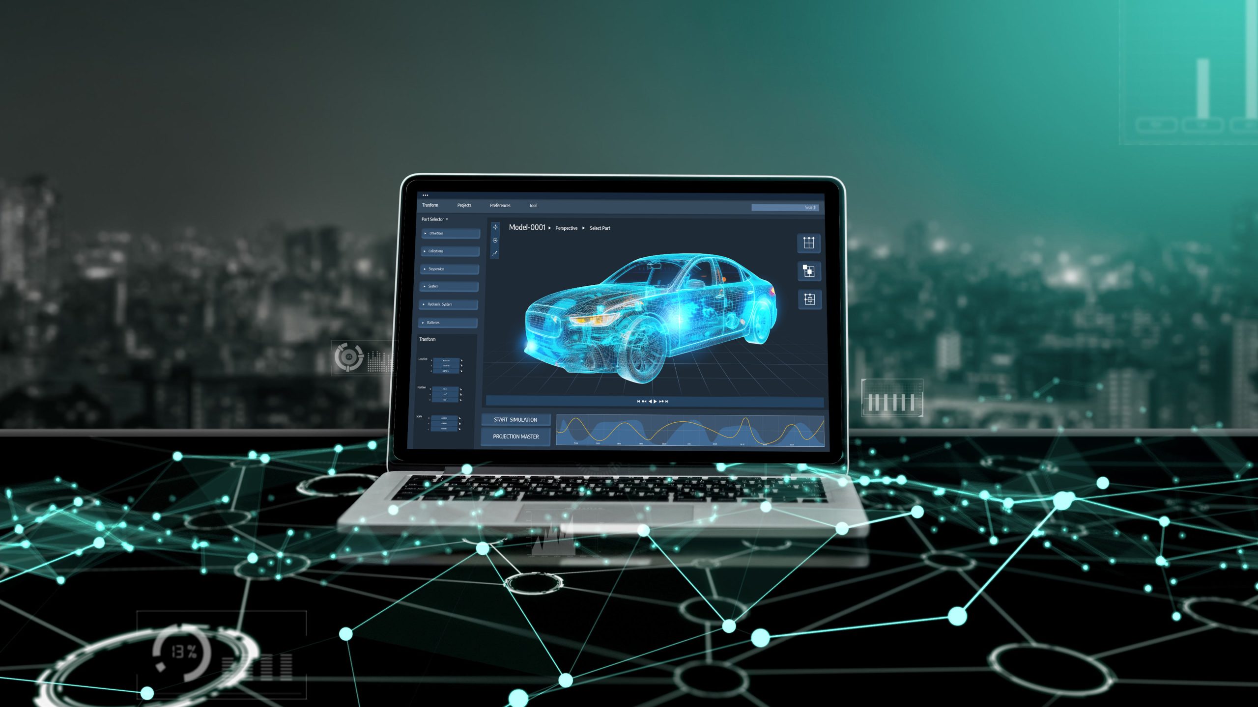 electric-car-design-software-computer-screen-show-simulation-blueprint-snugly-scaled