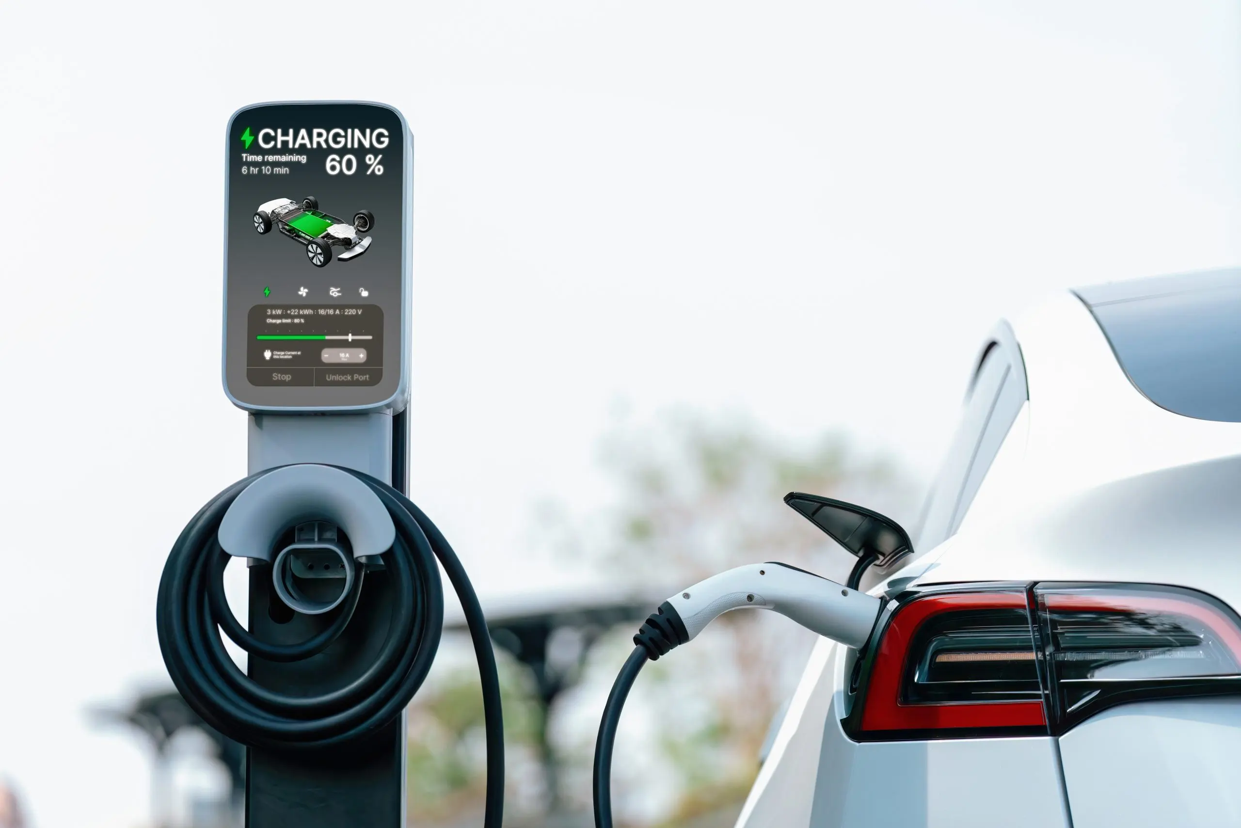 USA EV Battery Management System Market Outlook to 2035 electric-car-recharging-battery-outdoor-ev-charging-station-perpetual-scaled
