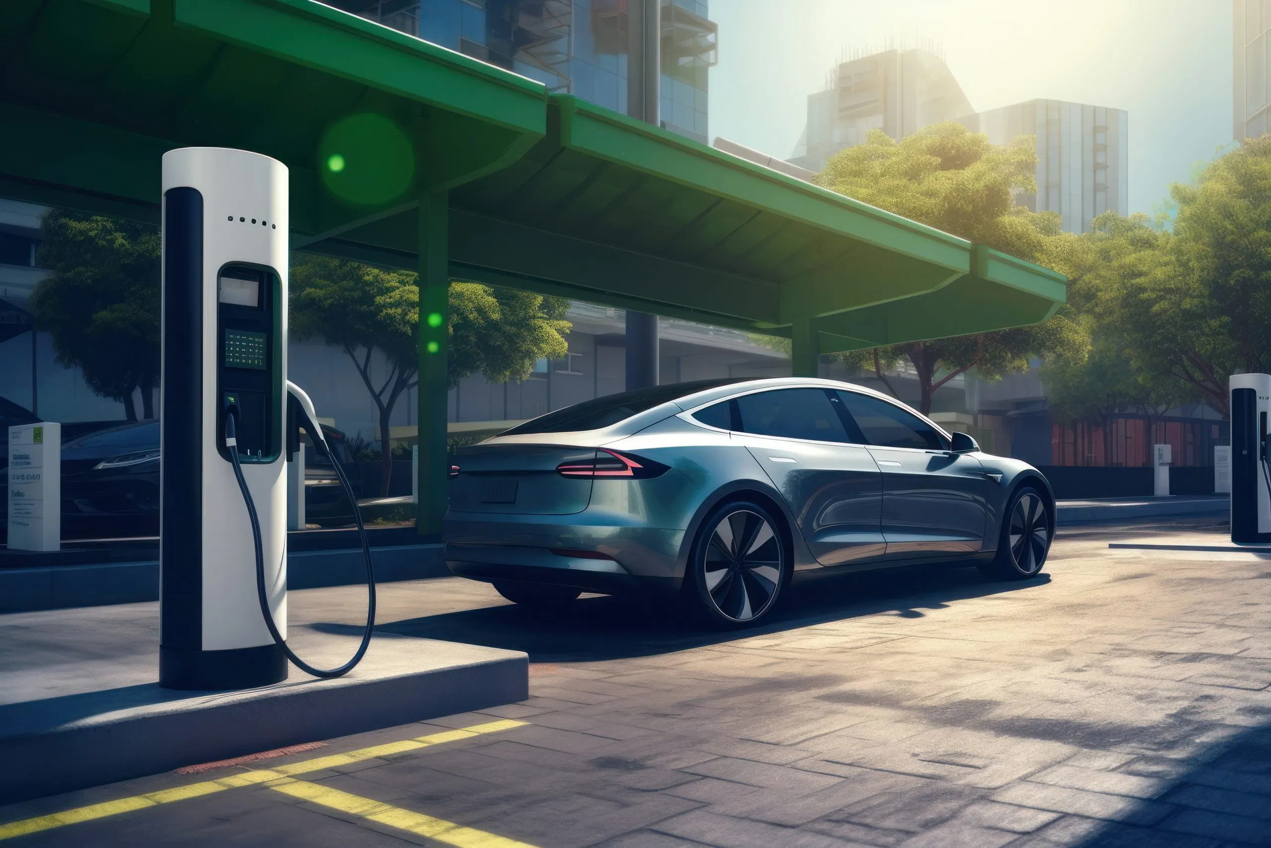 Oman Electric Vehicle Market Outlook to 2035 electric-car-vehicle-wheel-transportation-scaled