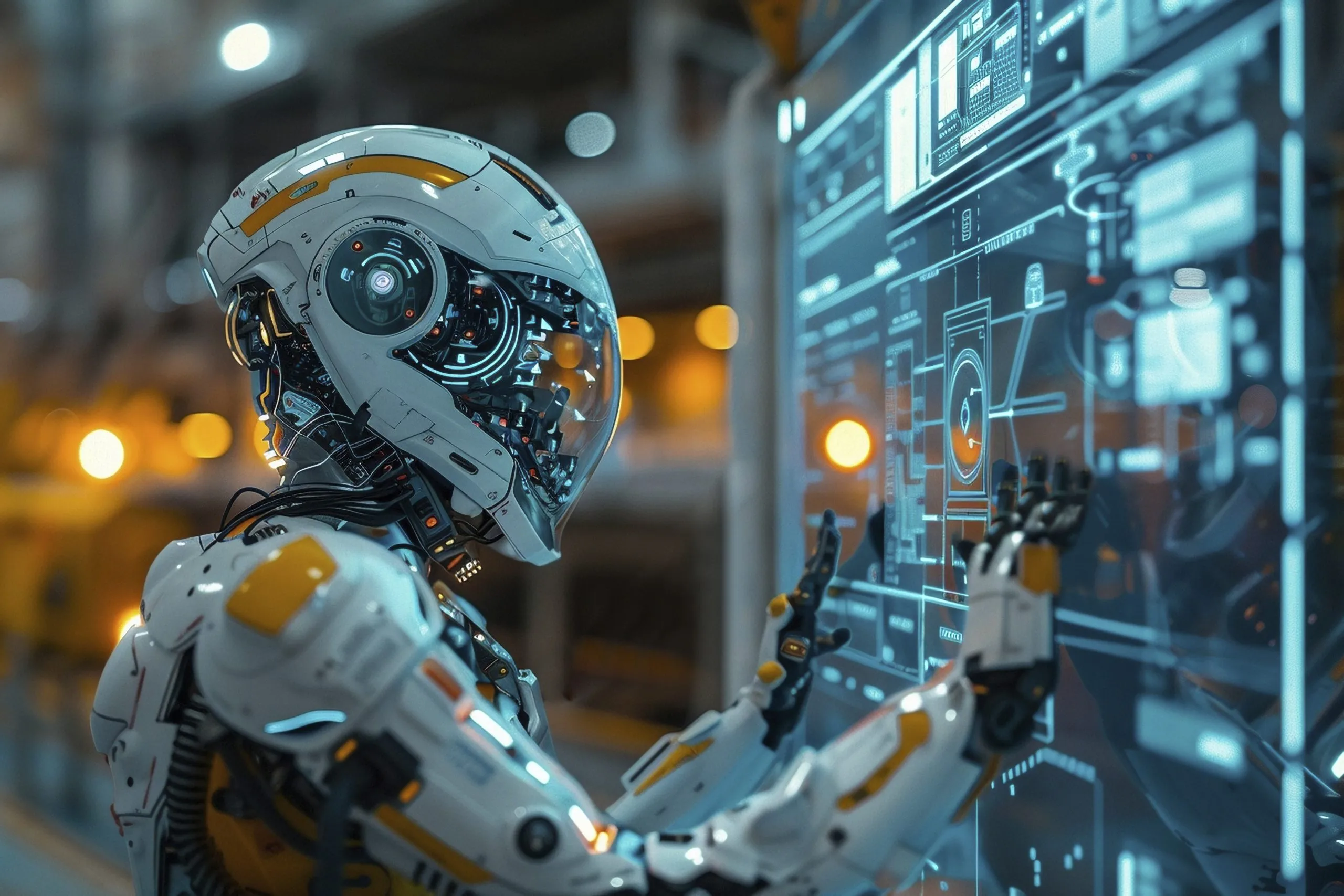 South Africa Robotics Market Outlook to 2035 futuristic-scene-with-high-tech-robot-used-construction-industry-scaled