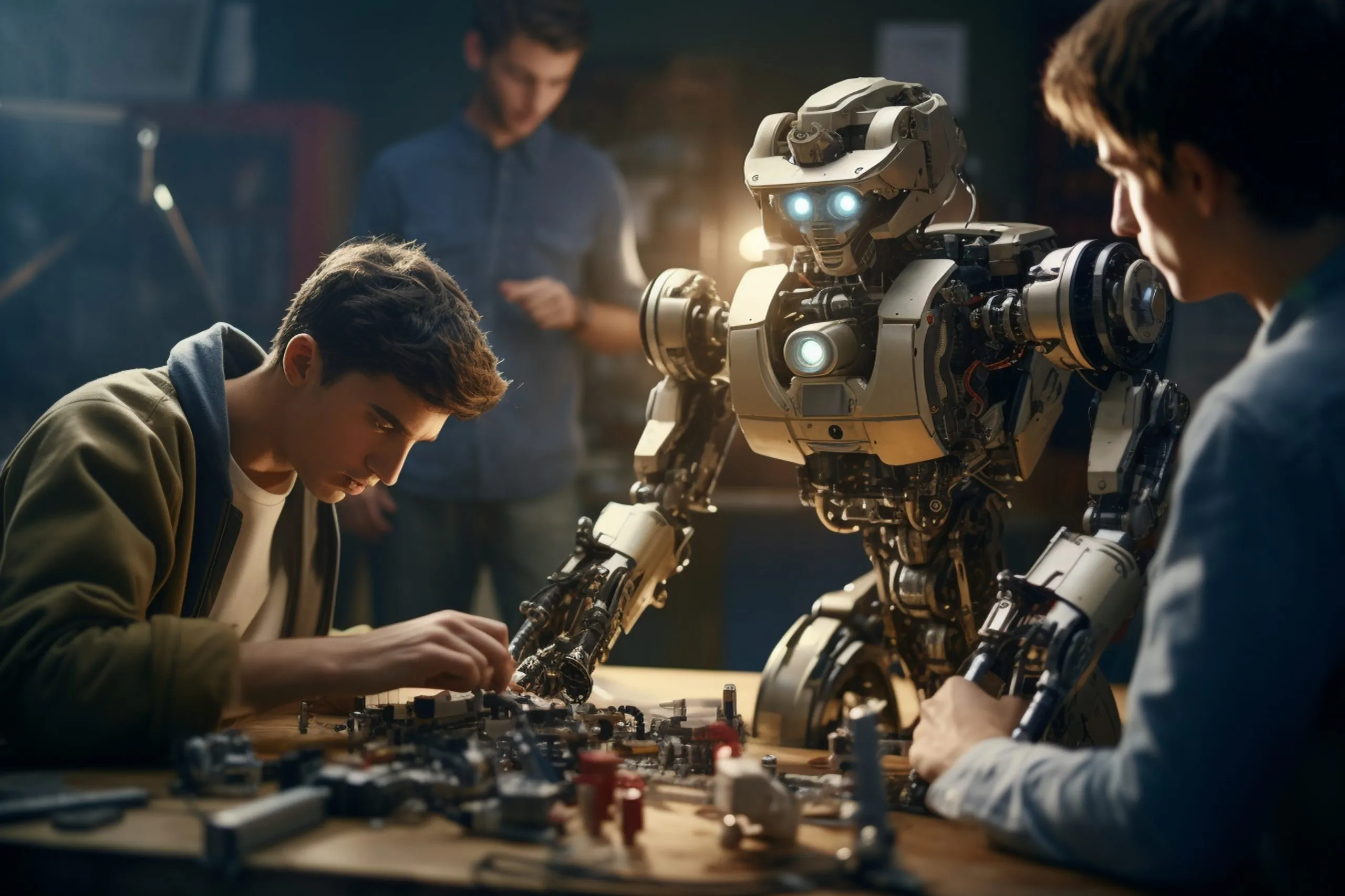 Indonesia Robotics Market Outlook to 2035 group-students-robotics-club-building-00090-02-scaled