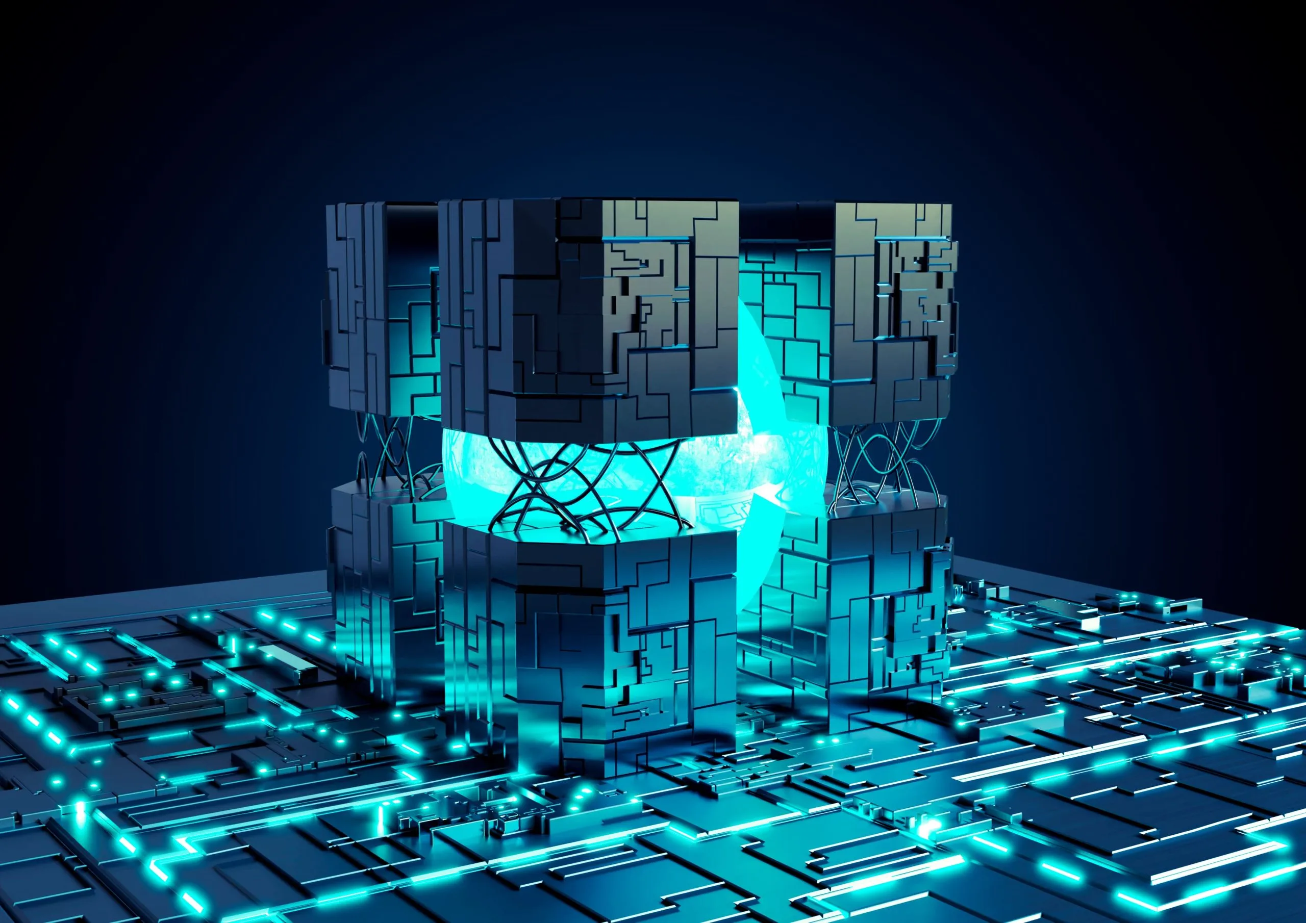 Nigeria Edge Computing Market Outlook to 2035 motherboard-futuristic-neon-lights-technology-background-ai-central-computer-processors-cpu-gpu-concept-quantum-chip-1-scaled