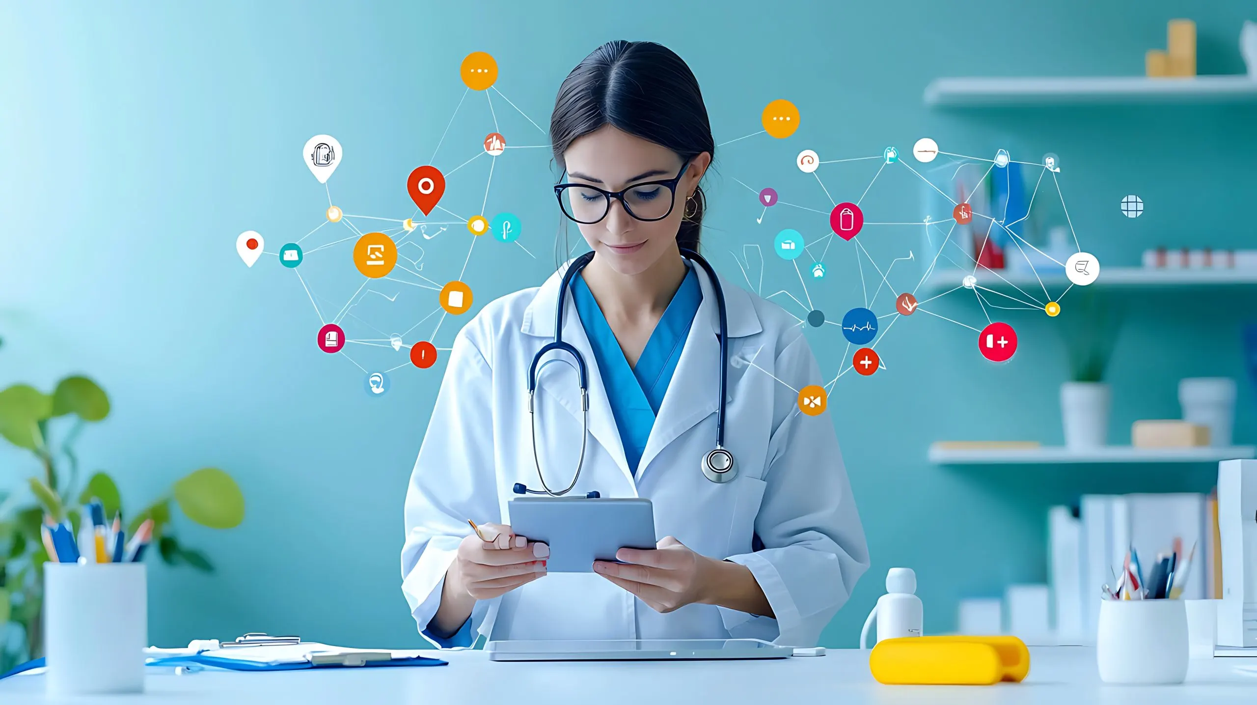 Malaysia Telemedicine Market Outlook to 2035 person-scheduling-doctor39s-appointment-online-with-health-insurance-app-scaled