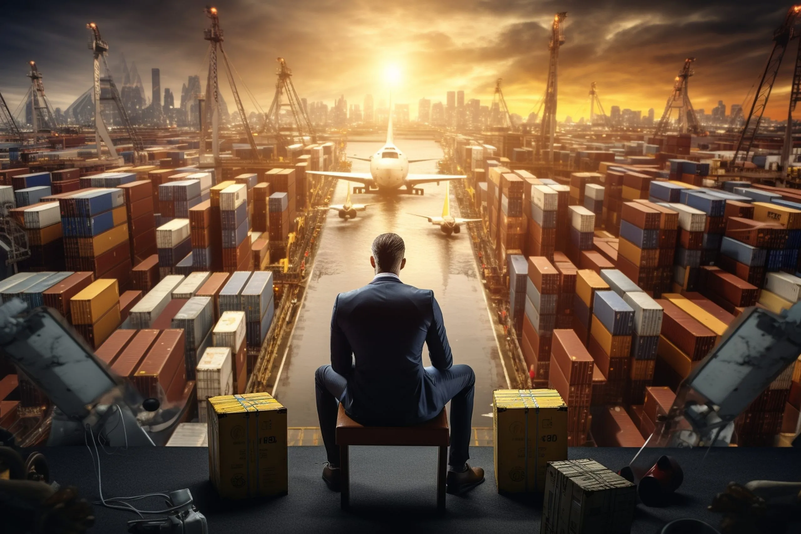 Singapore Freight Forwarding Market Outlook to 2035 photo-business-logistic-concept-import-export-concept-scaled